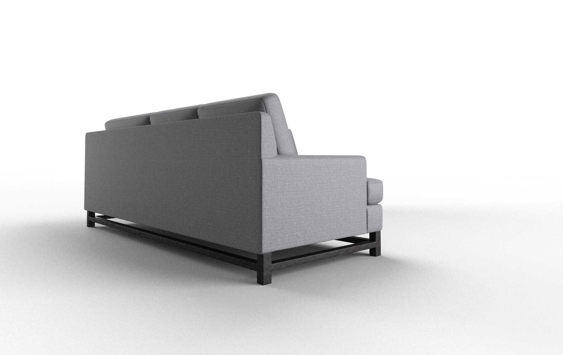 Houston Insight Denim Sectional espresso legs 3