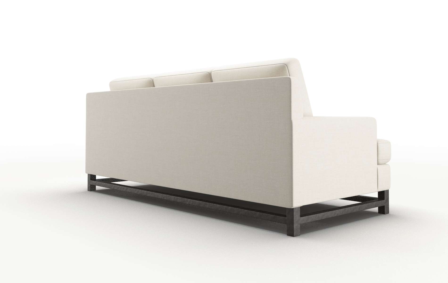 Houston Keylargo Almond Sofa espresso legs 5