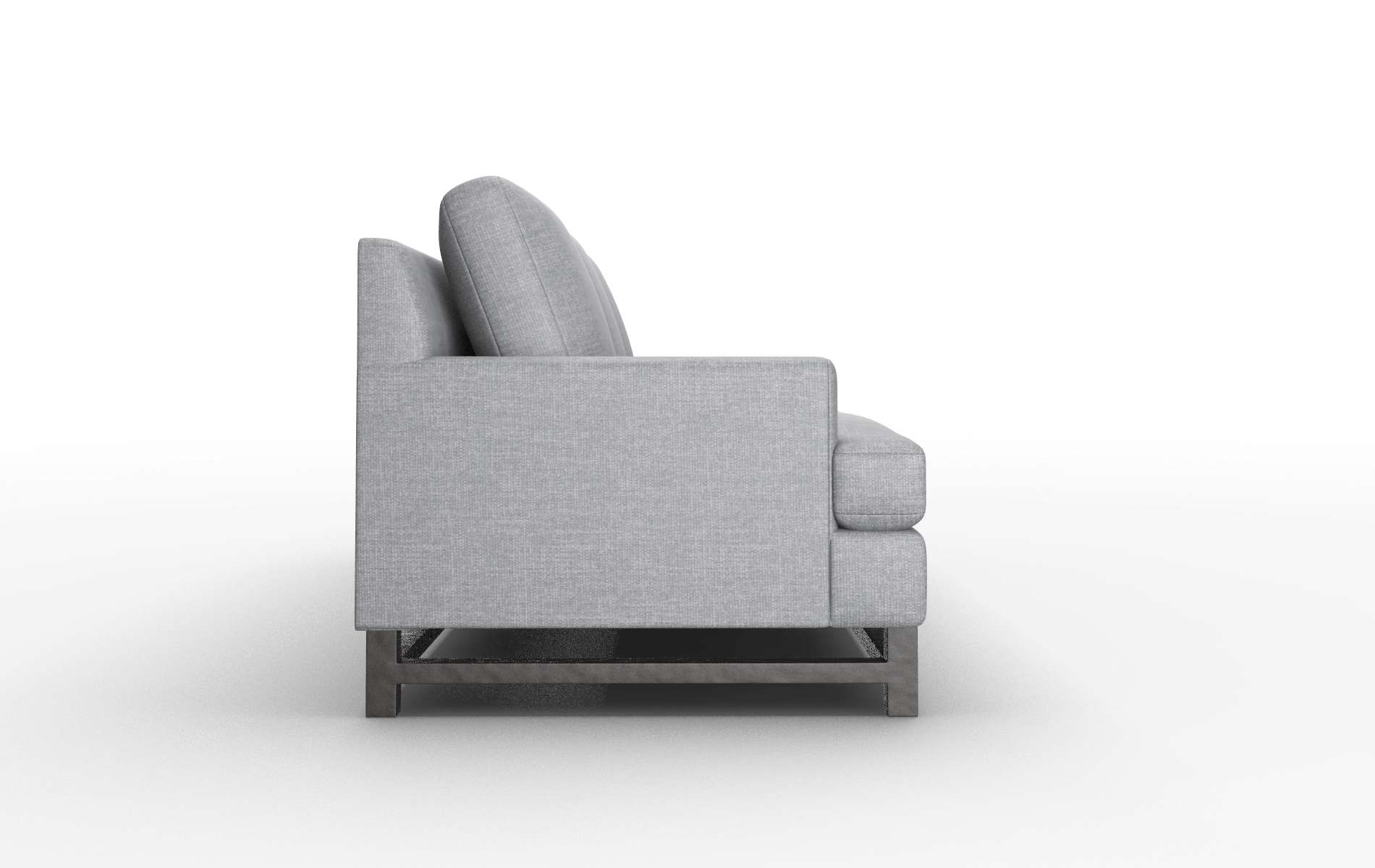 Houston Keylargo Graphite Sofa espresso legs 3