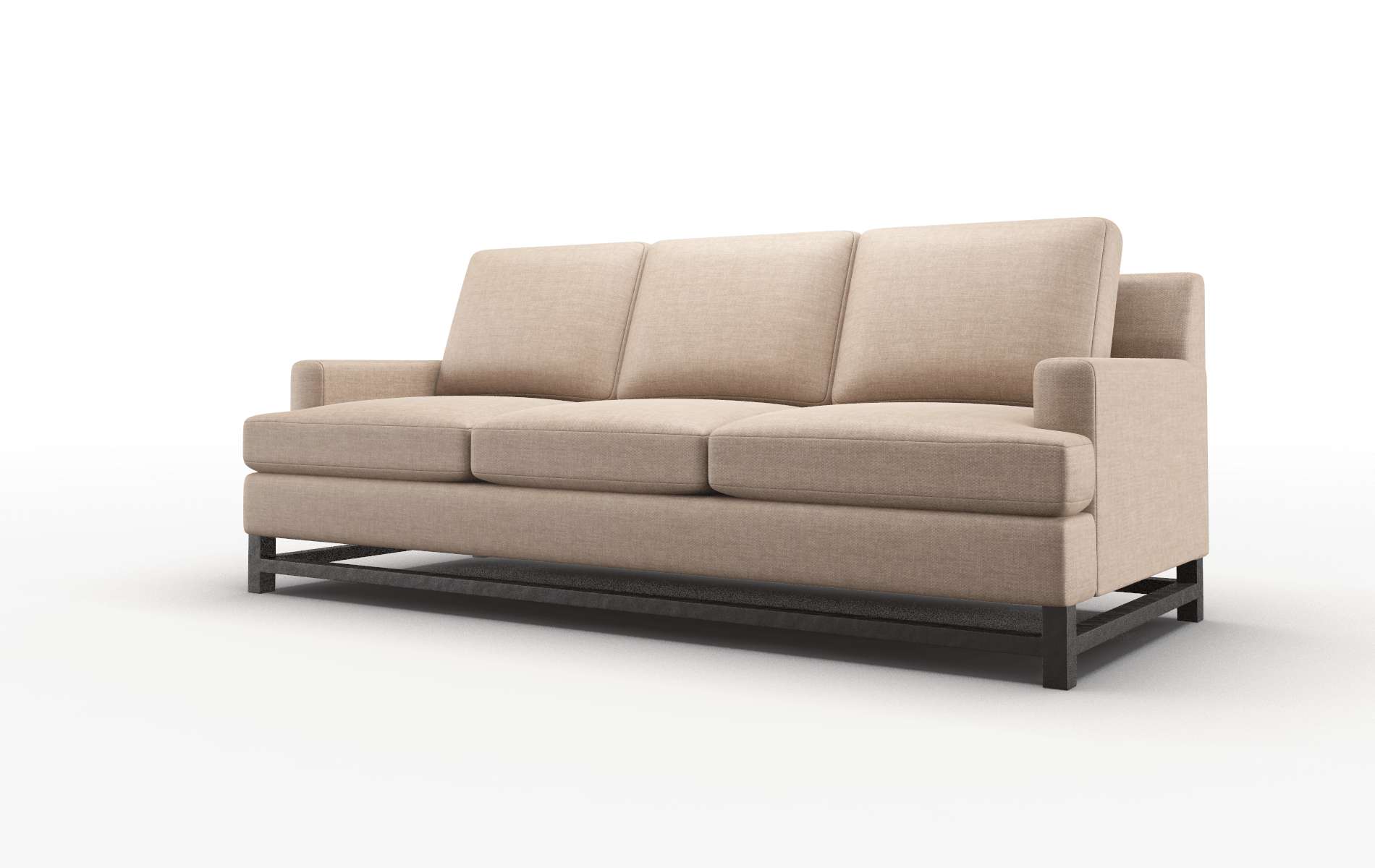 Houston Keylargo Mink Sofa espresso legs 4