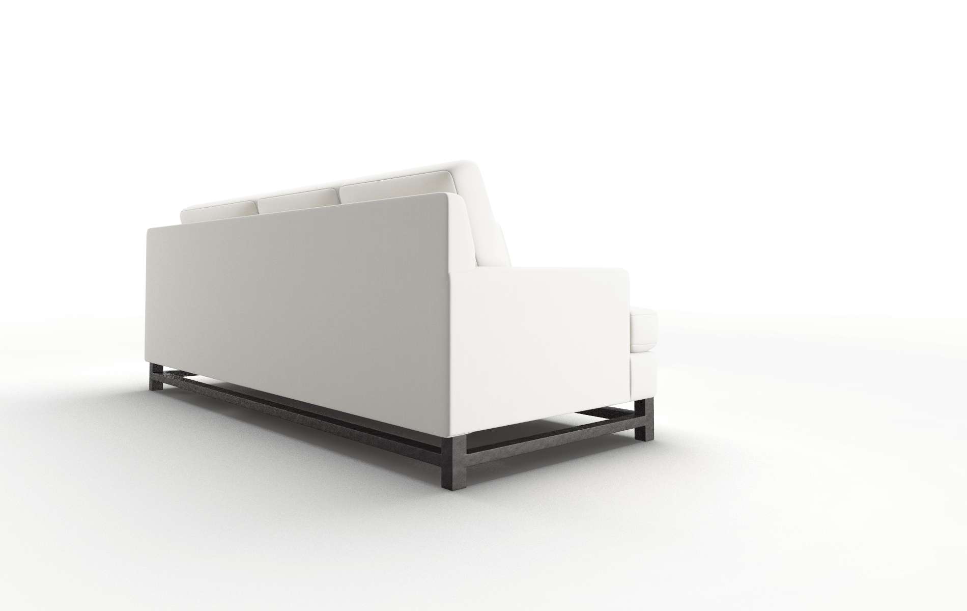 Houston Keylargo Oatmeal Sectional espresso legs 3