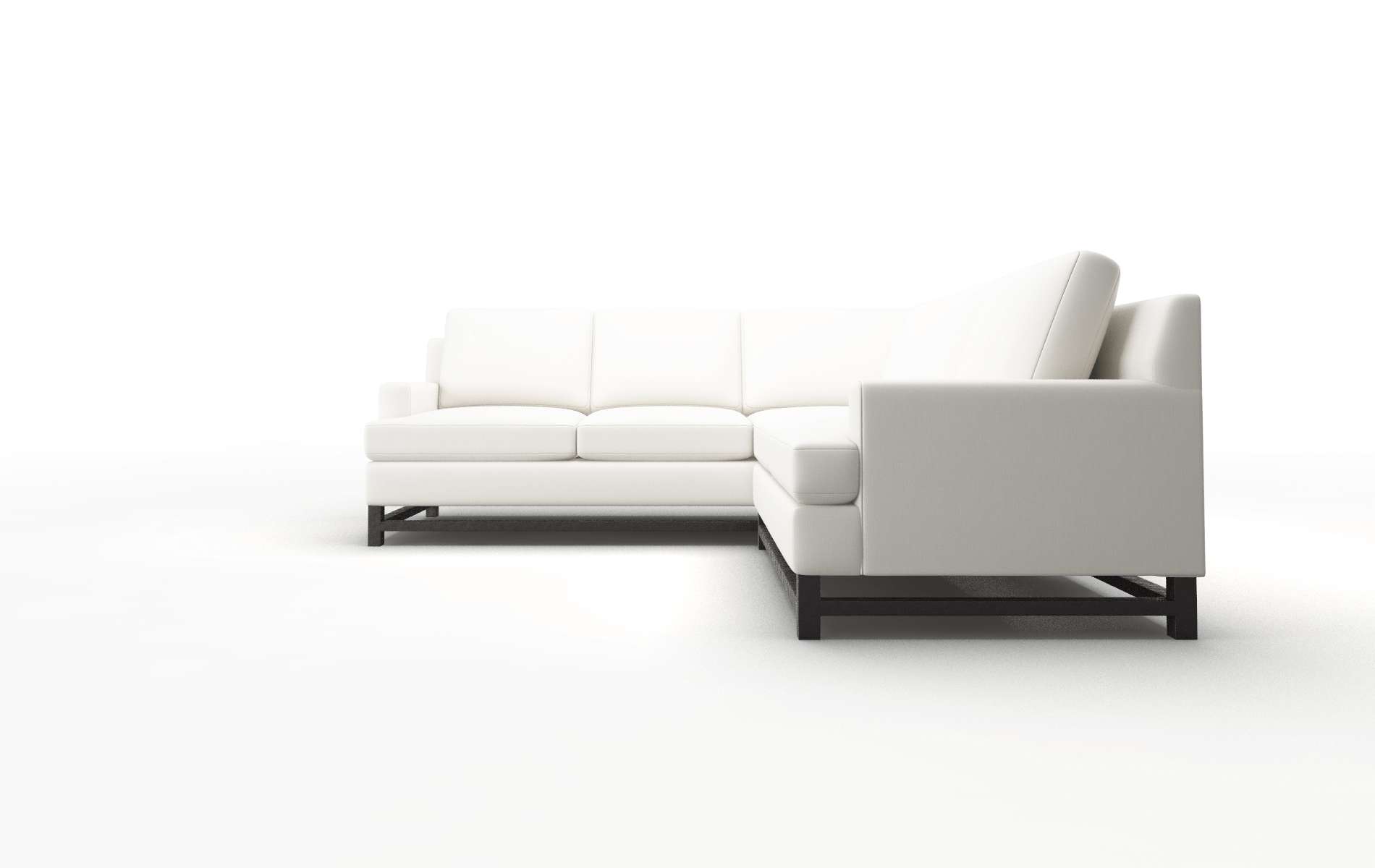 Houston Keylargo Oatmeal Sectional espresso legs 5