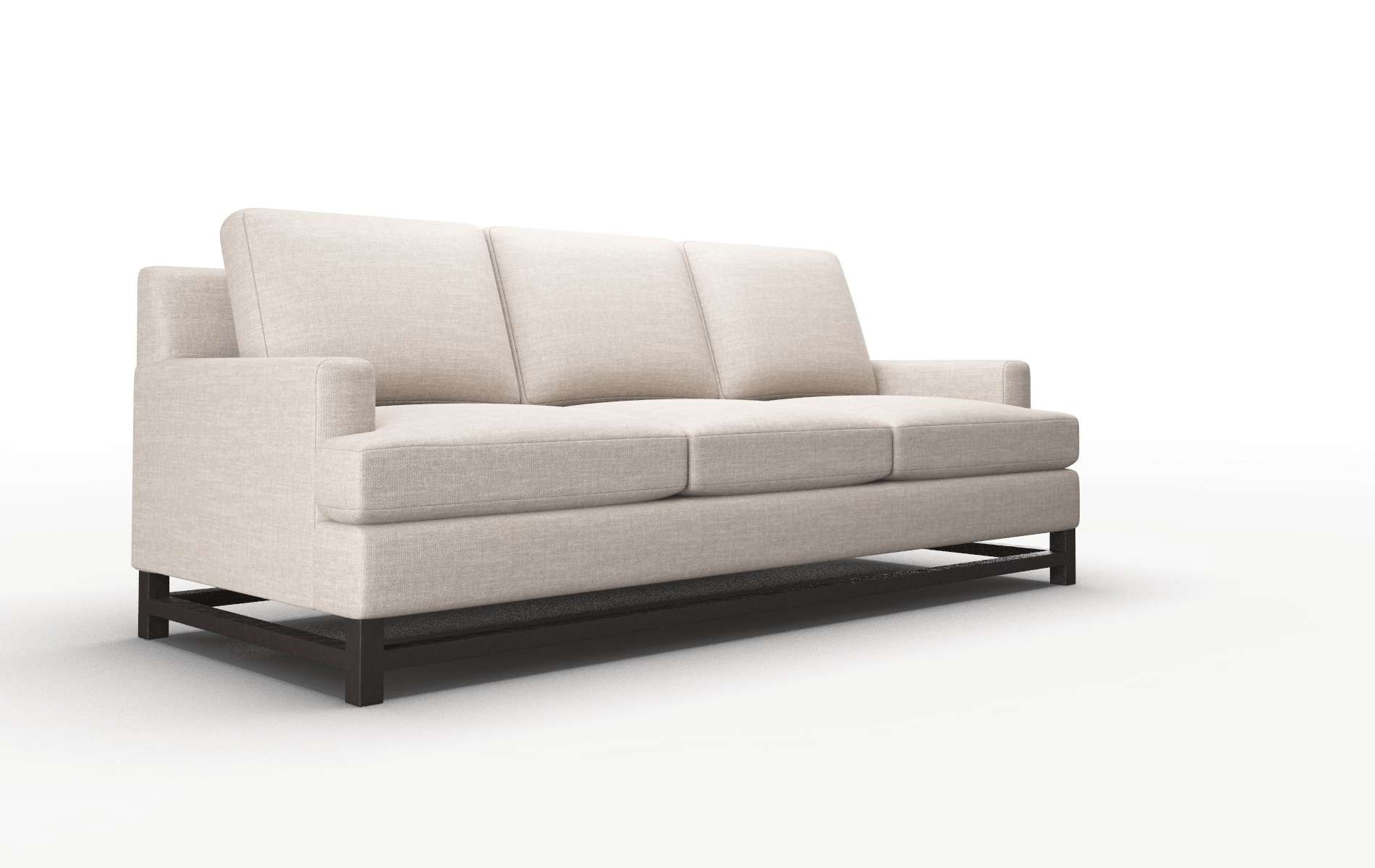 Houston Keylargo Pumice Sofa espresso legs 2