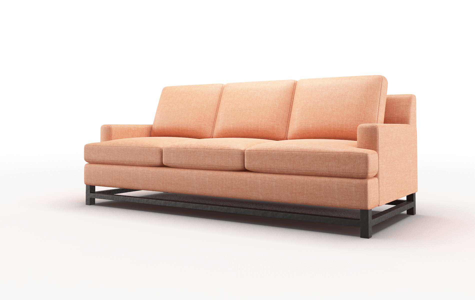Houston Keylargo Terracotta Sofa espresso legs 4