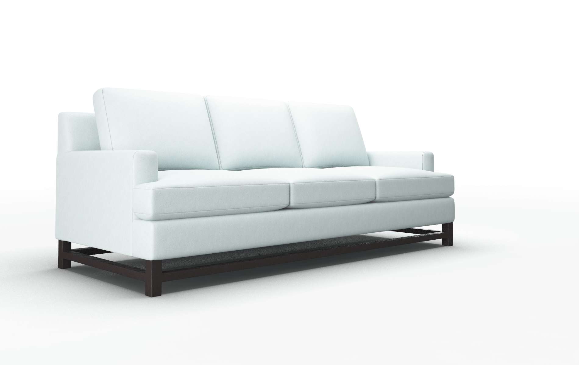 Houston Leslie Robins_egg Sofa espresso legs 2