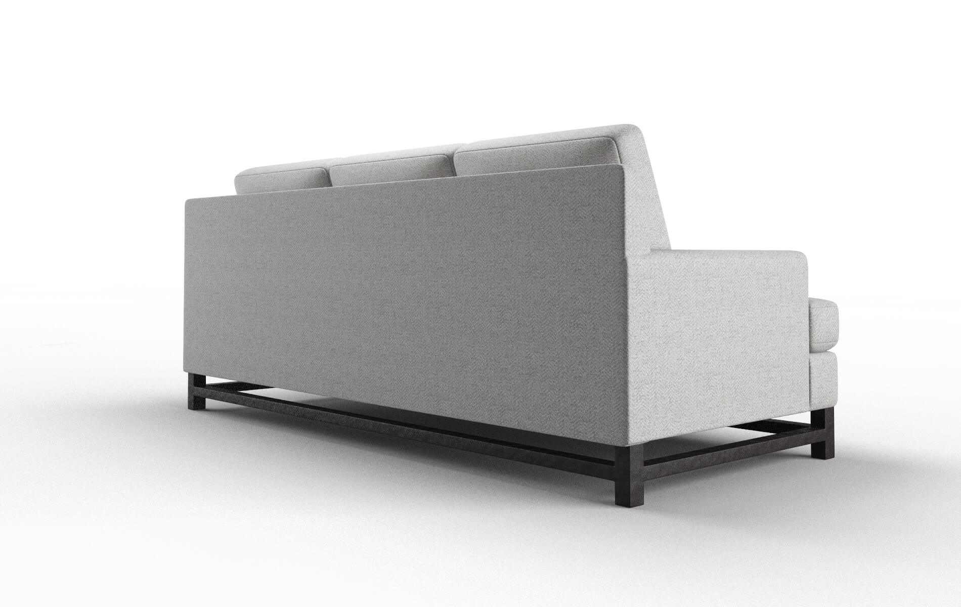 Houston Malibu Dove Sofa espresso legs 5