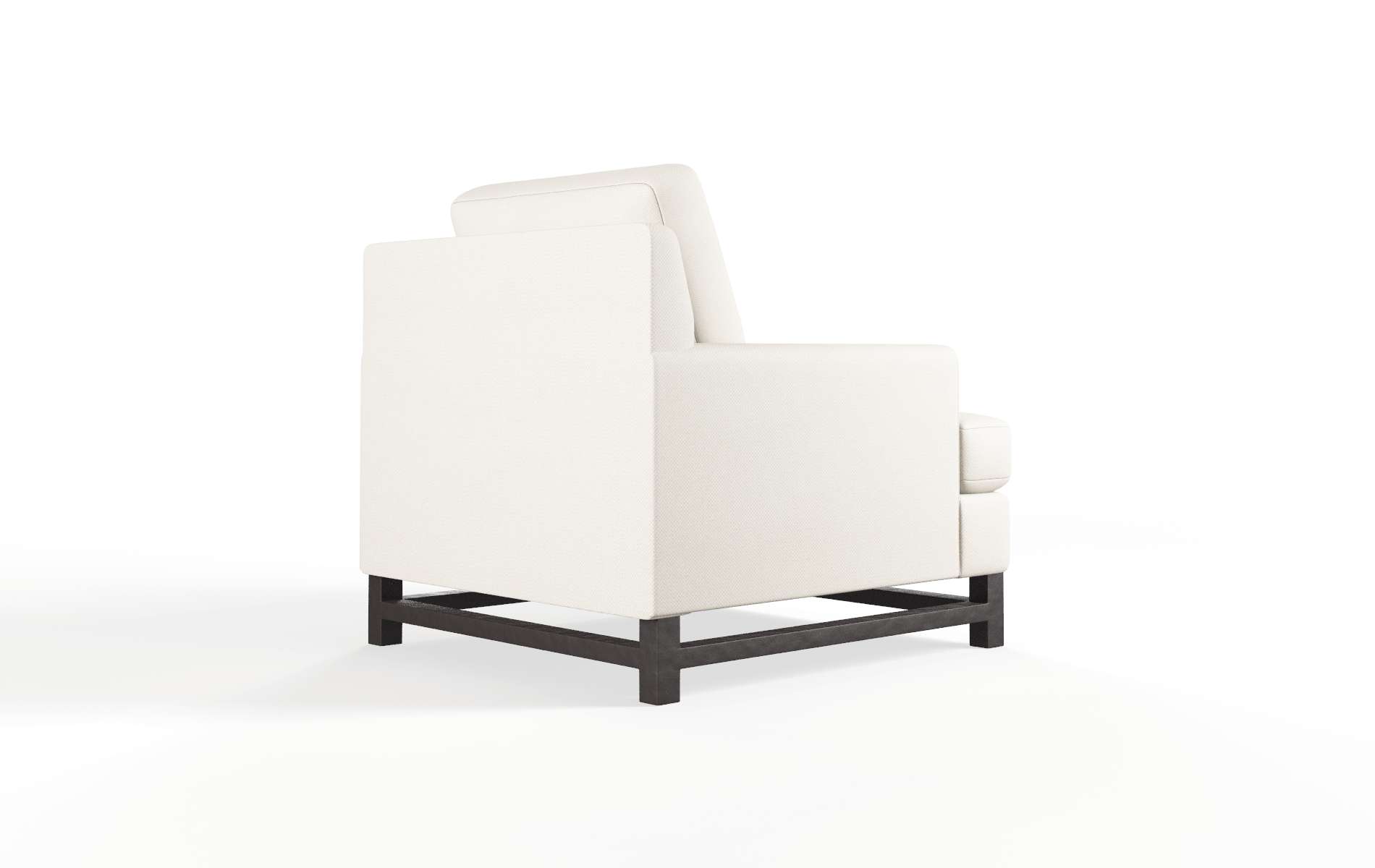 Houston Malibu Linen Chair espresso legs 5