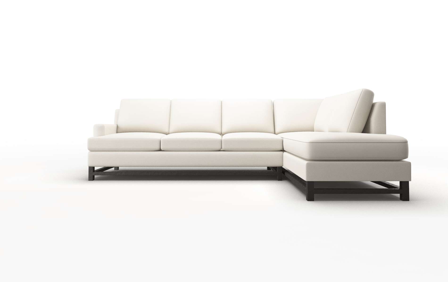 Houston Malibu linen Panel Espresso Legs  1