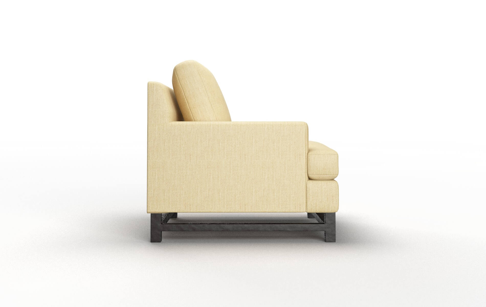 Houston Malibu Maize Chair espresso legs 3