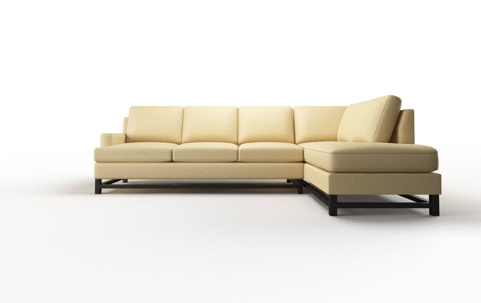 Houston Malibu maize Panel Espresso Legs  1