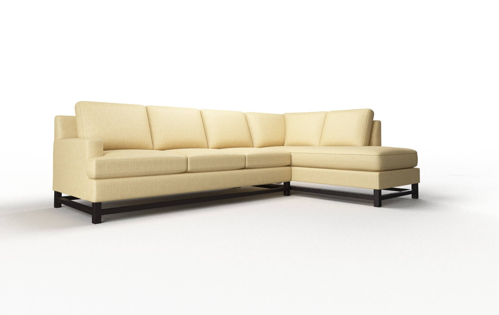 Houston Malibu Maize Panel espresso legs 2