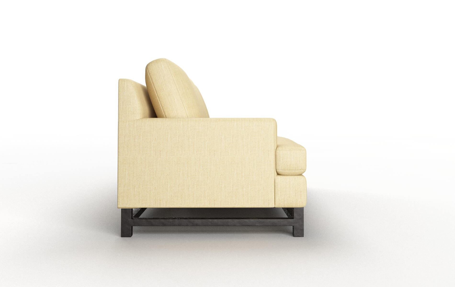 Houston Malibu Maize Sofa espresso legs 3