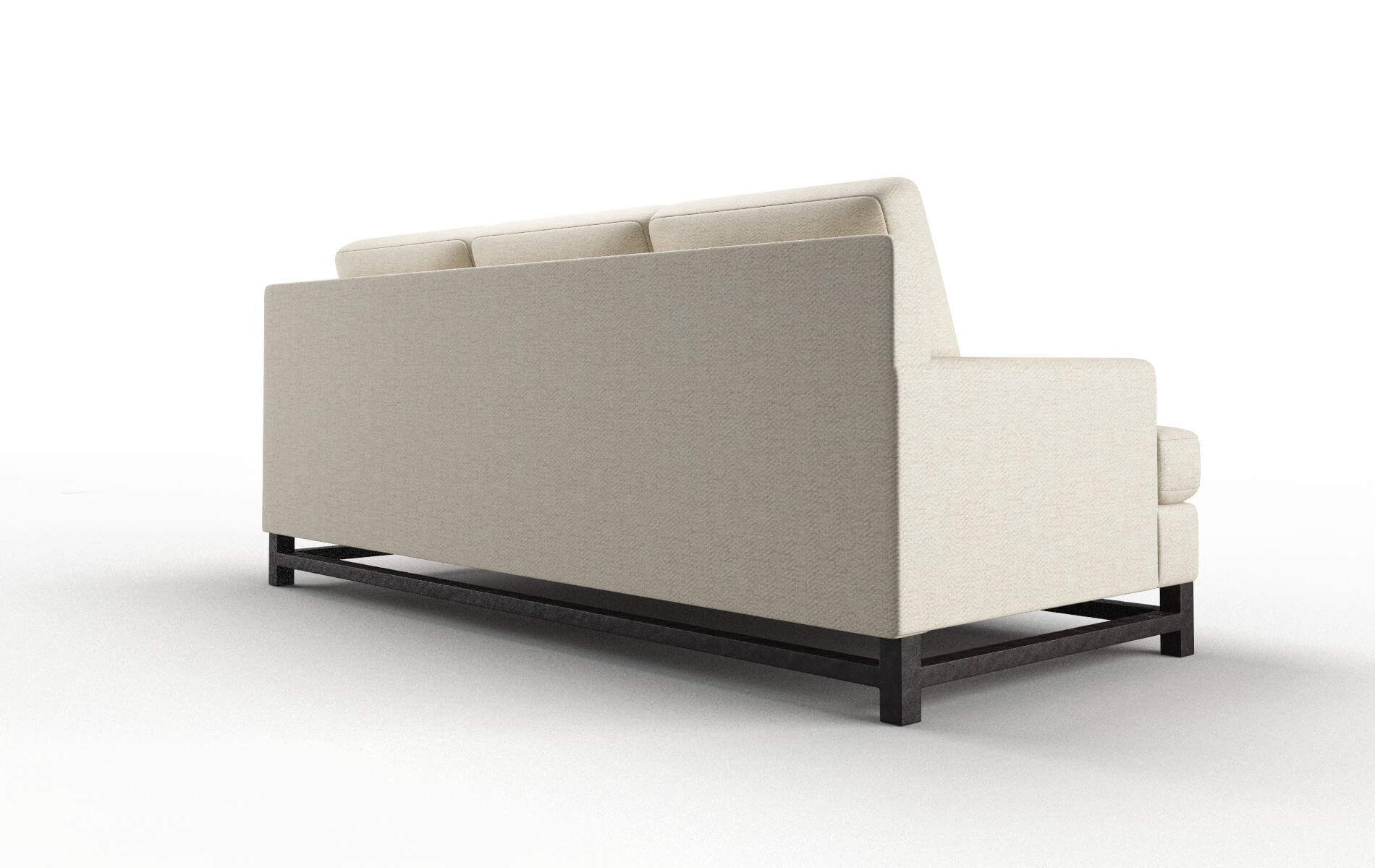 Houston Malibu Sand Sofa espresso legs 5