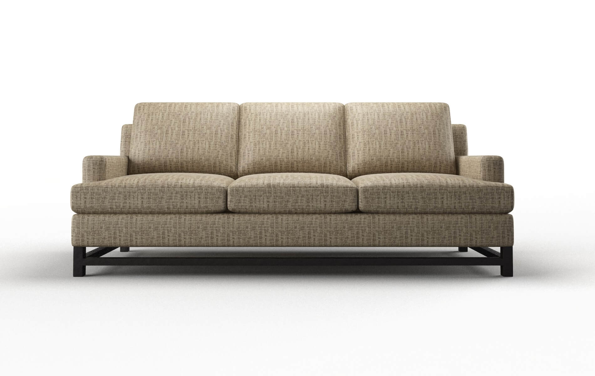 Houston Marcy Camel Sofa espresso legs 1