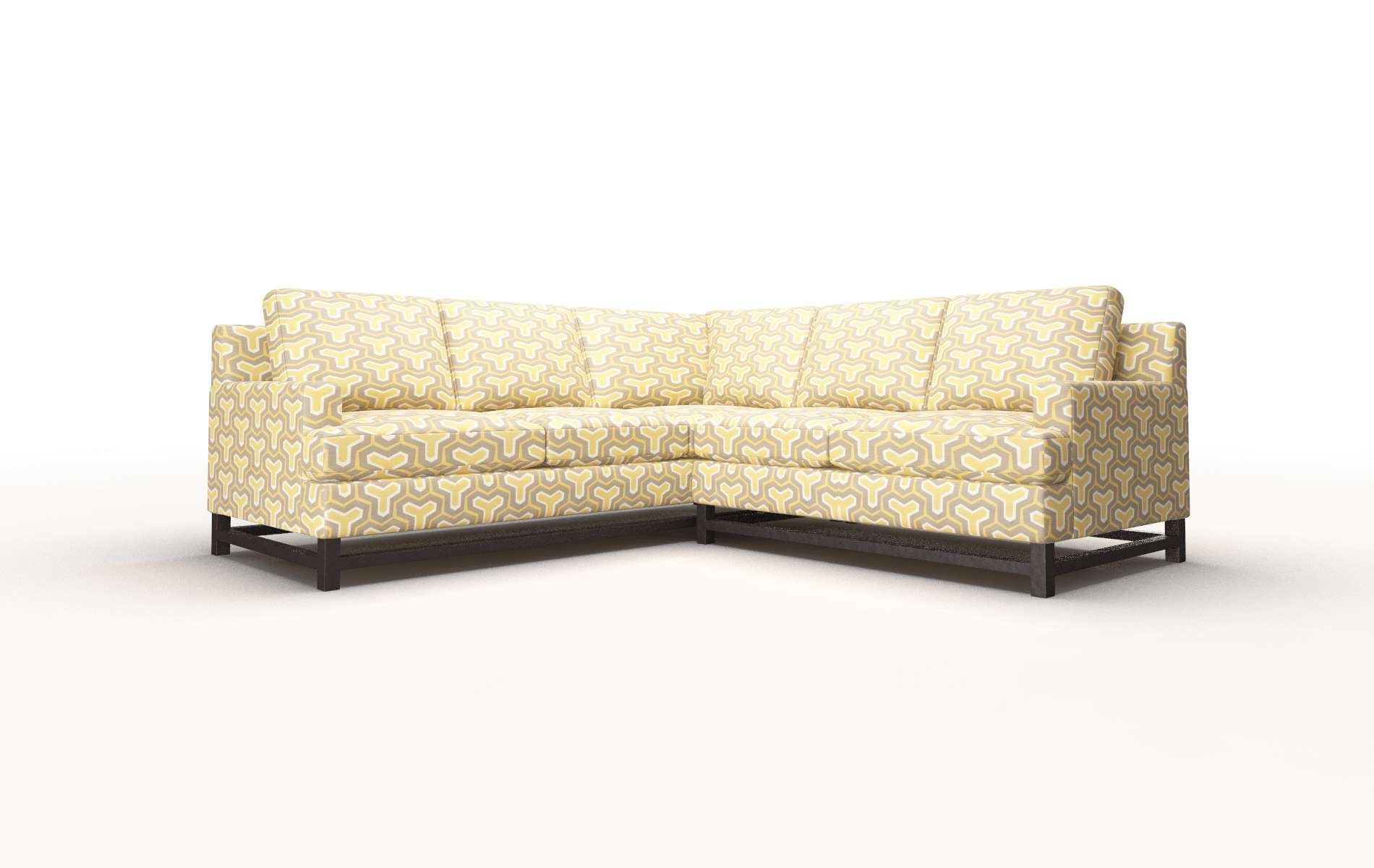 Houston Merci dijon Sectional Espresso Legs  1