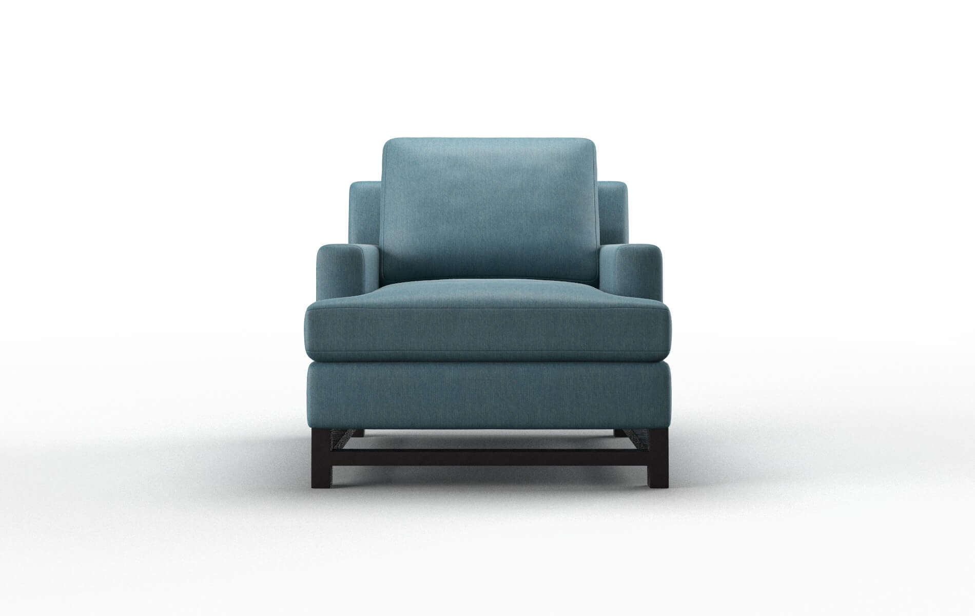 Houston Merit peacock Chair Espresso Legs  1