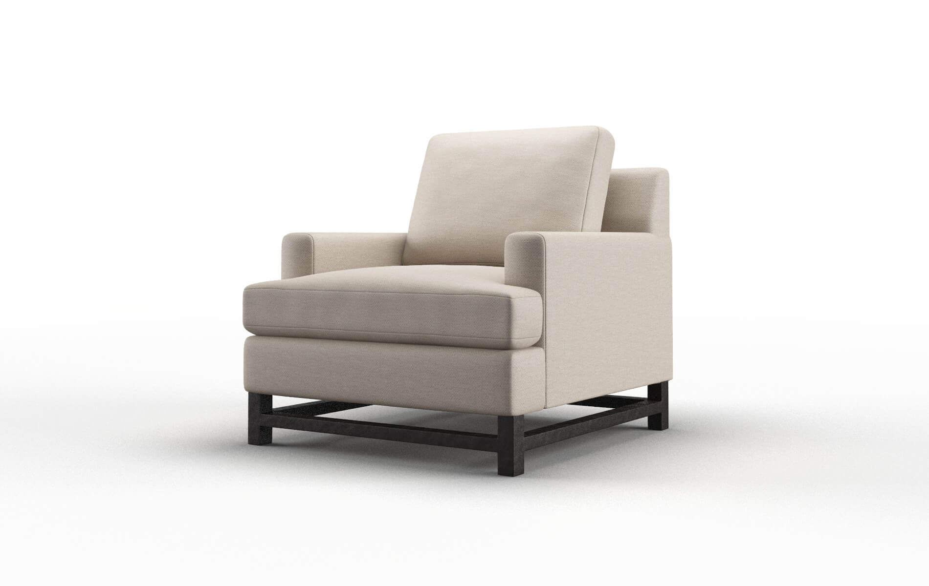 Houston Naples Almond Chair espresso legs 4