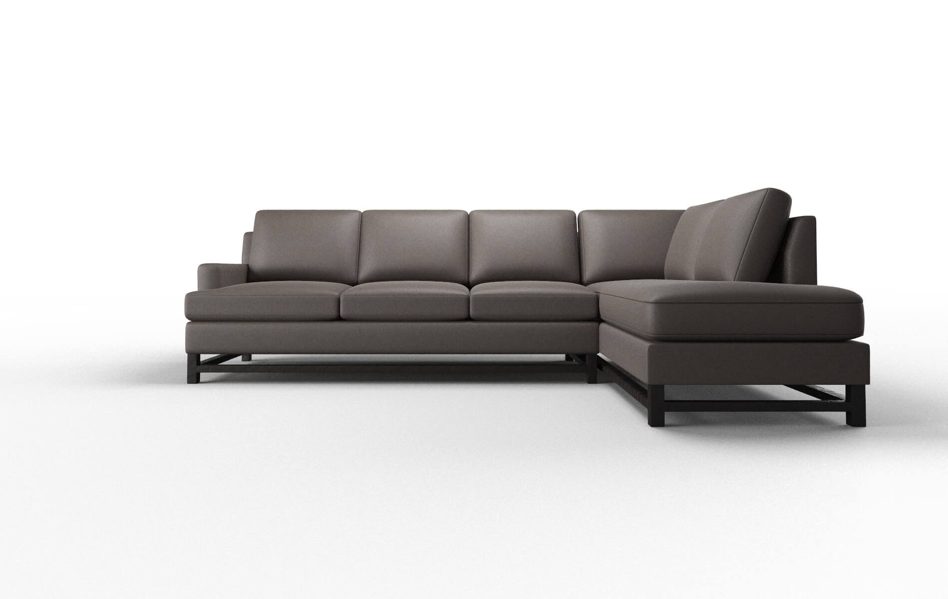 Houston Naples graphite Panel Espresso Legs  1