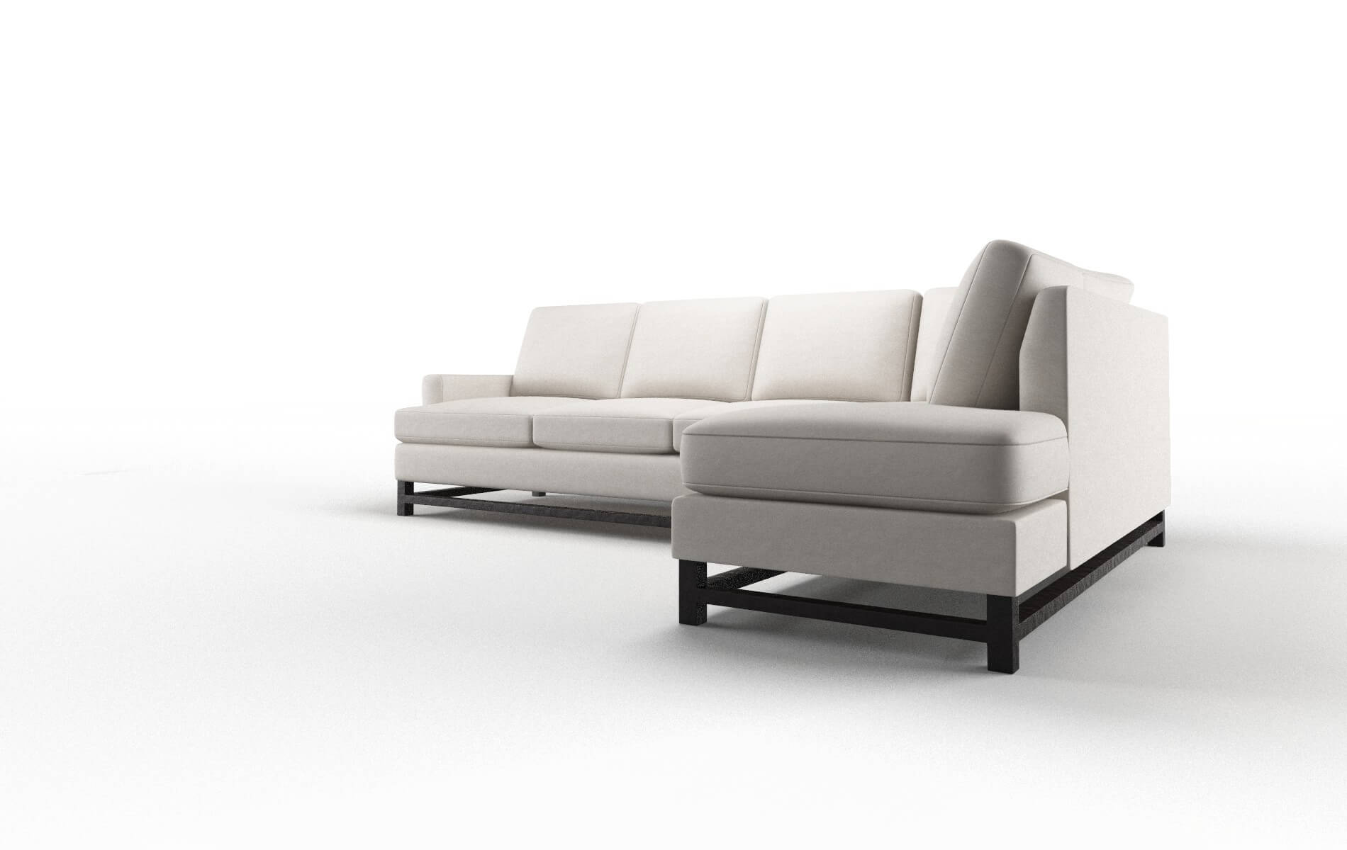 Houston Noble Grey Panel espresso legs 4