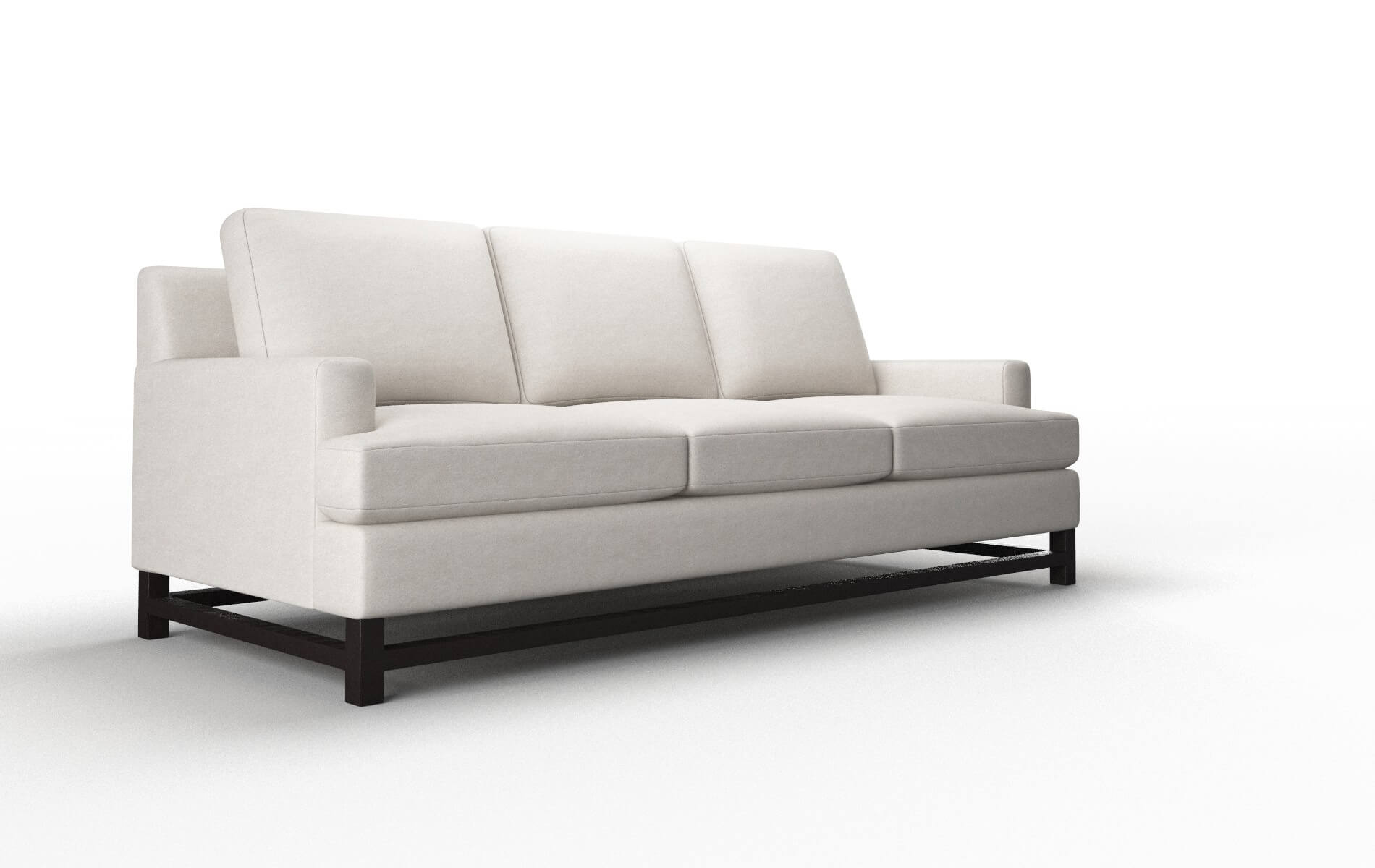 Houston Noble Grey Sofa espresso legs 2