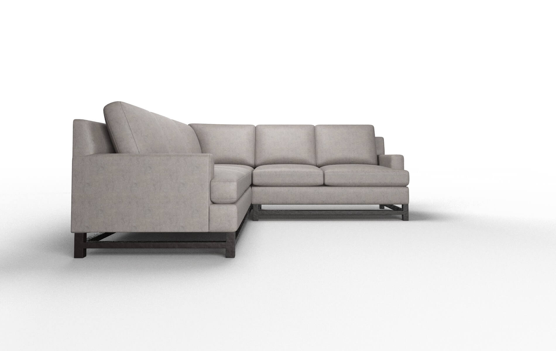Houston Noble Otter Sectional espresso legs 2