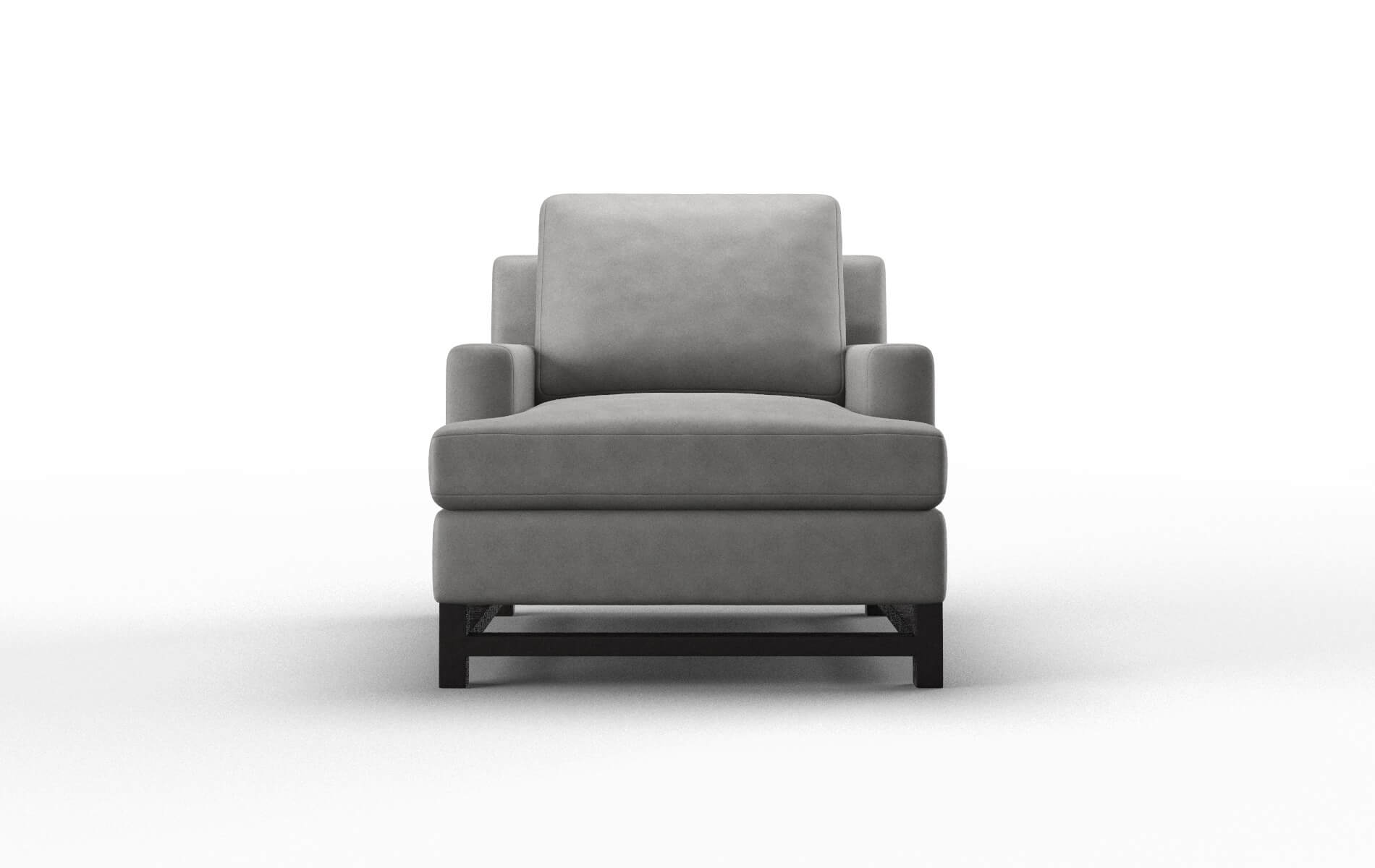 Houston Noble smoke Chair Espresso Legs  1