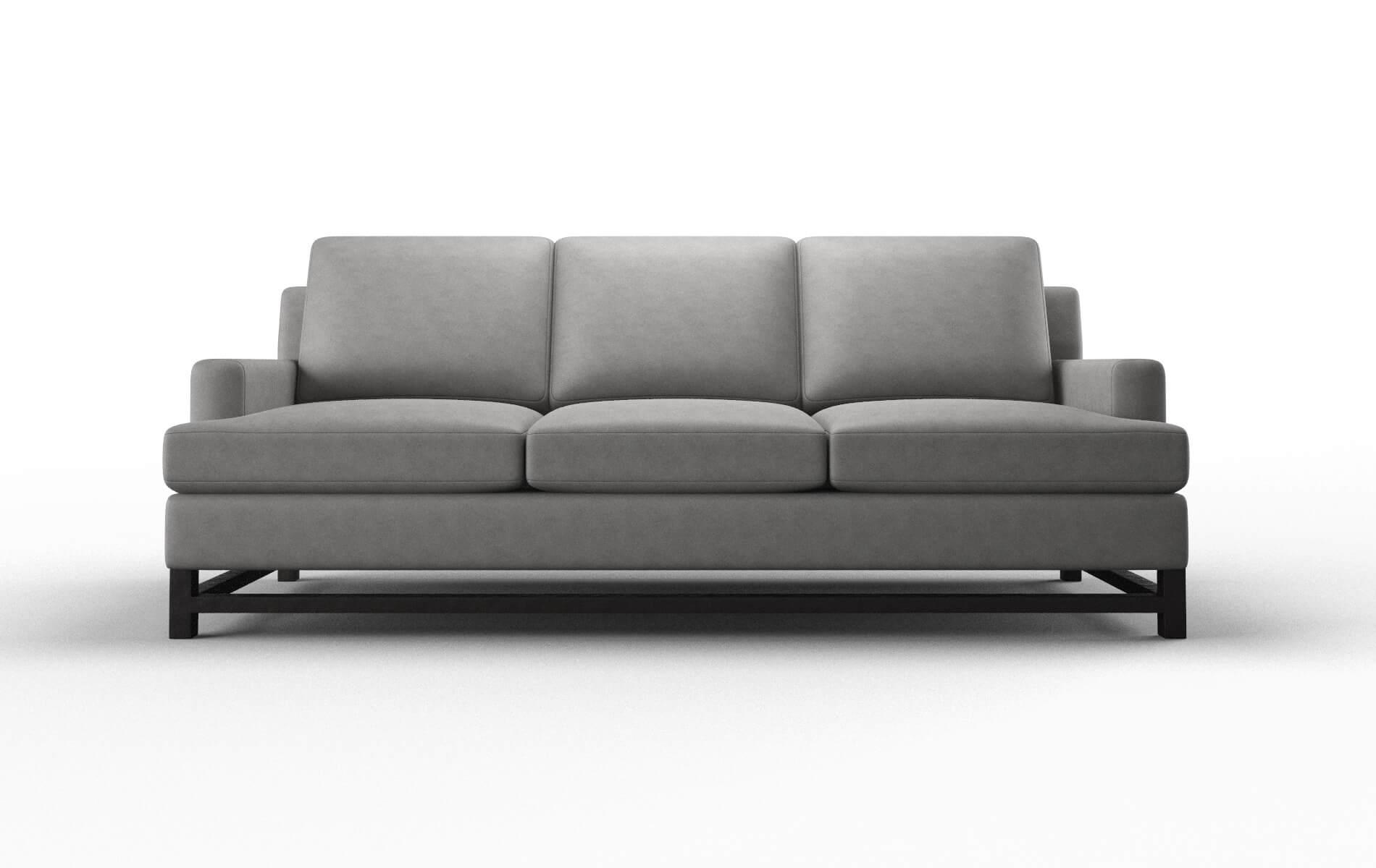 Houston Noble Smoke Sofa espresso legs 1