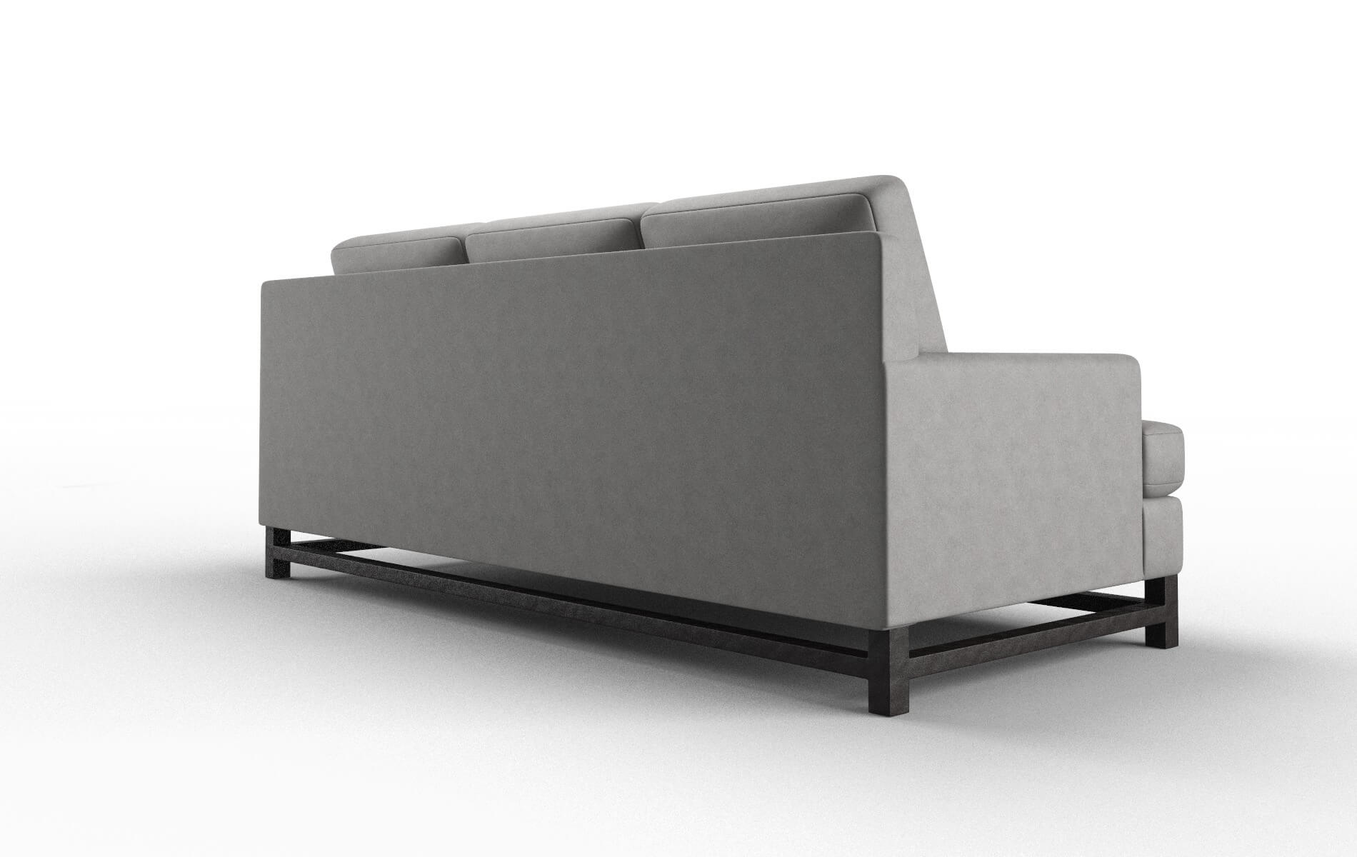Houston Noble Smoke Sofa espresso legs 5
