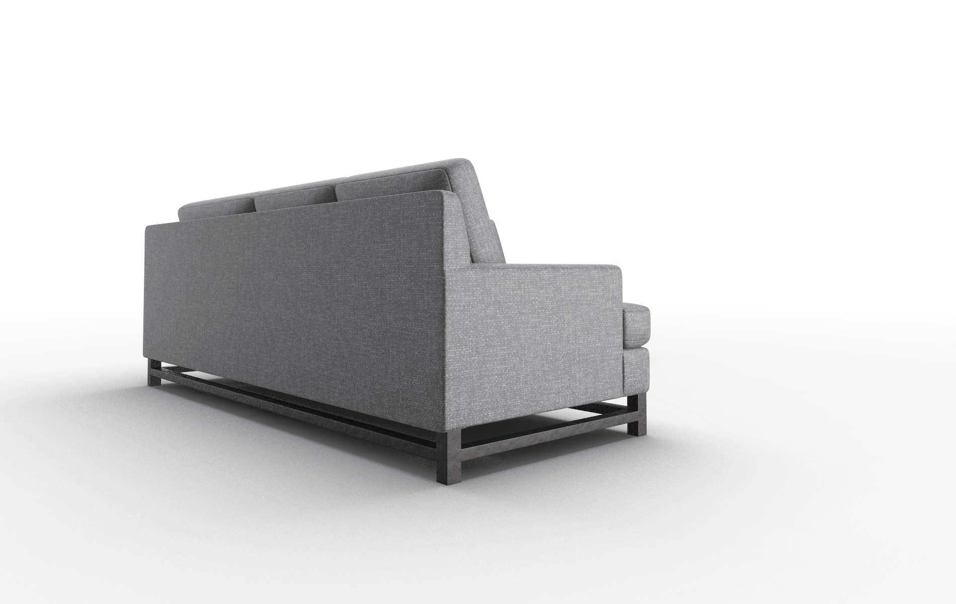 Houston Notion Graphite Sectional espresso legs 3