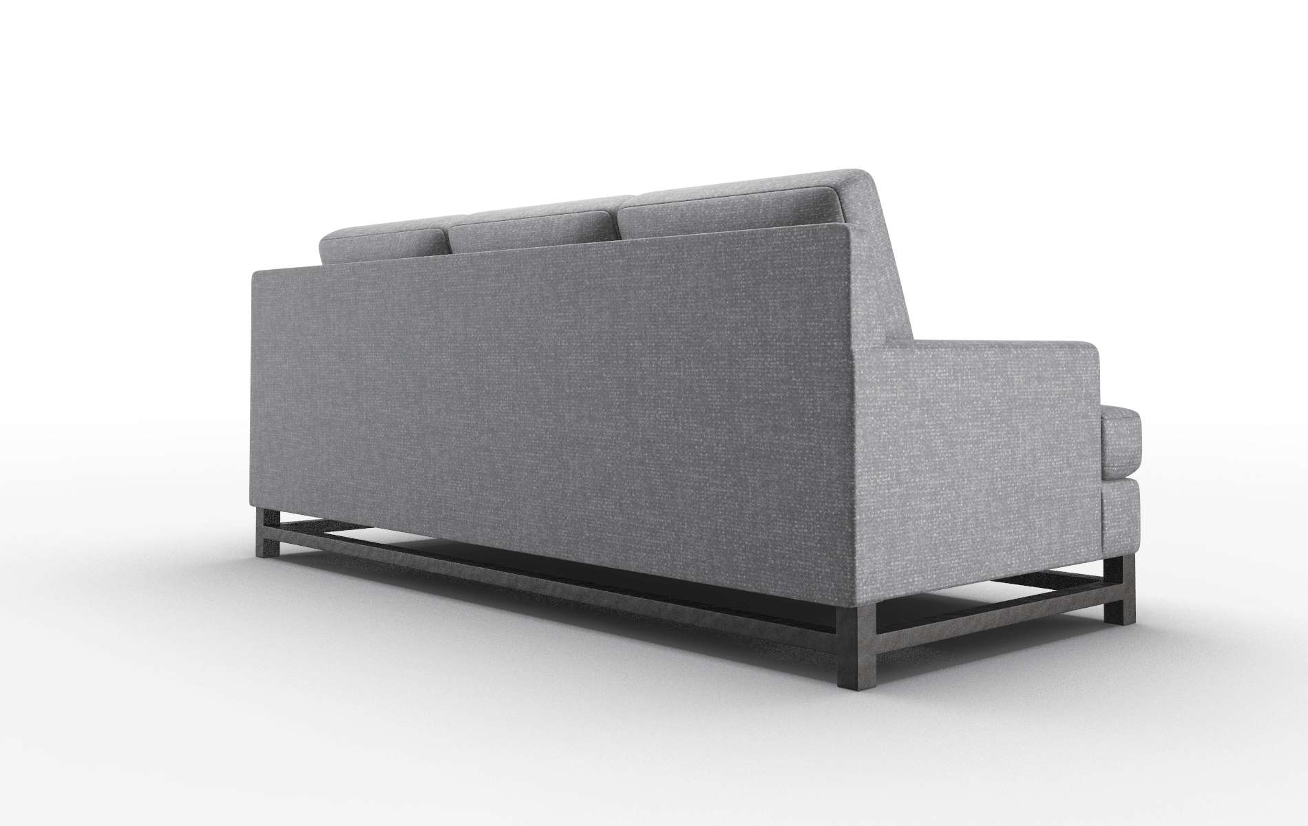Houston Notion Graphite Sofa espresso legs 5