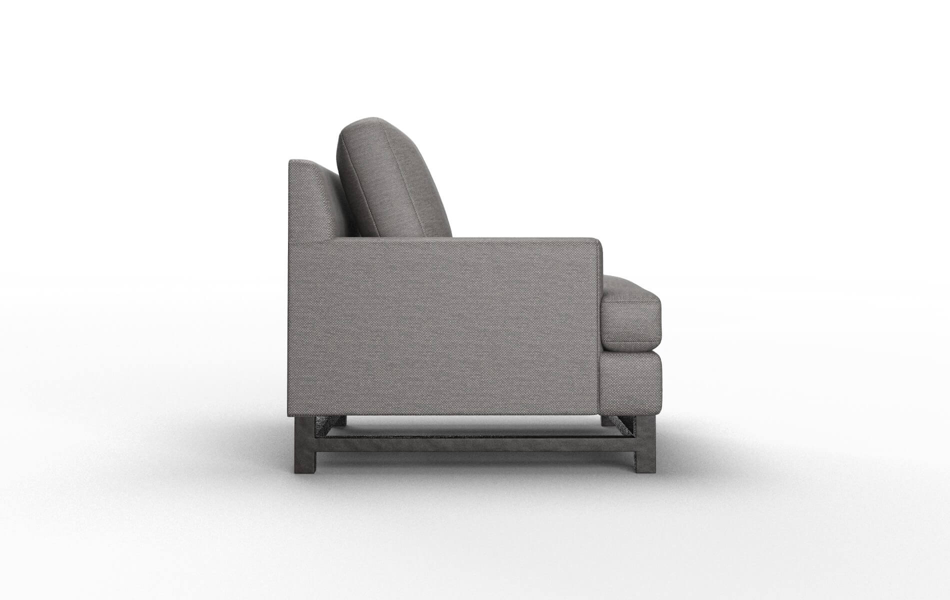 Houston Oscar Charcoal Chair espresso legs 3