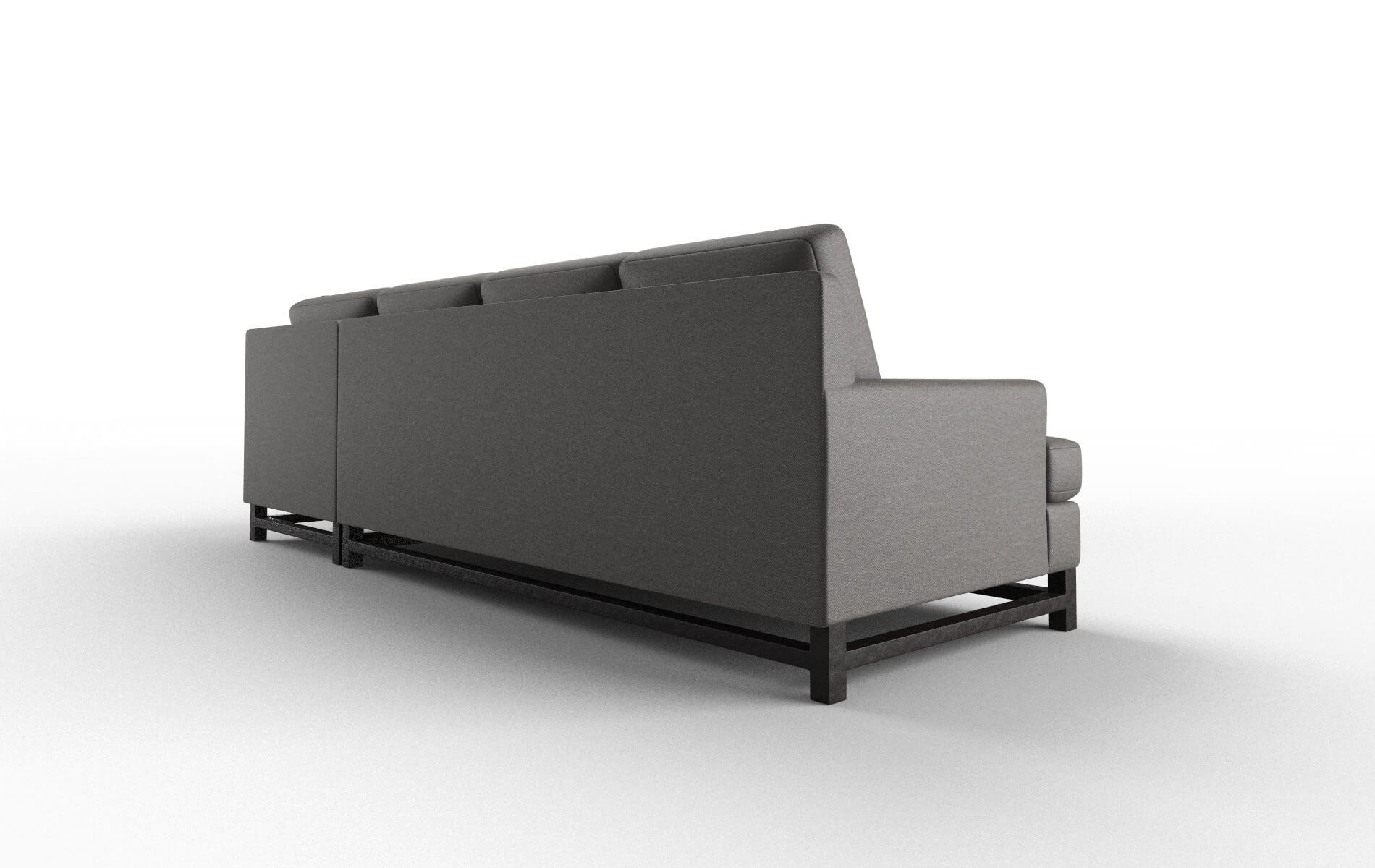 Houston Oscar Grey Panel espresso legs 5