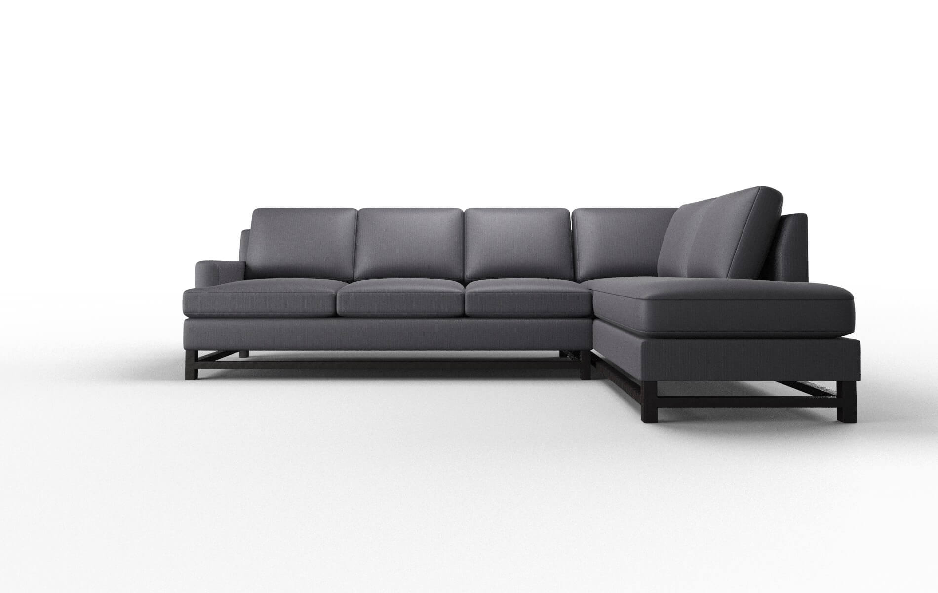 Houston Parker Charcoal Panel espresso legs 1