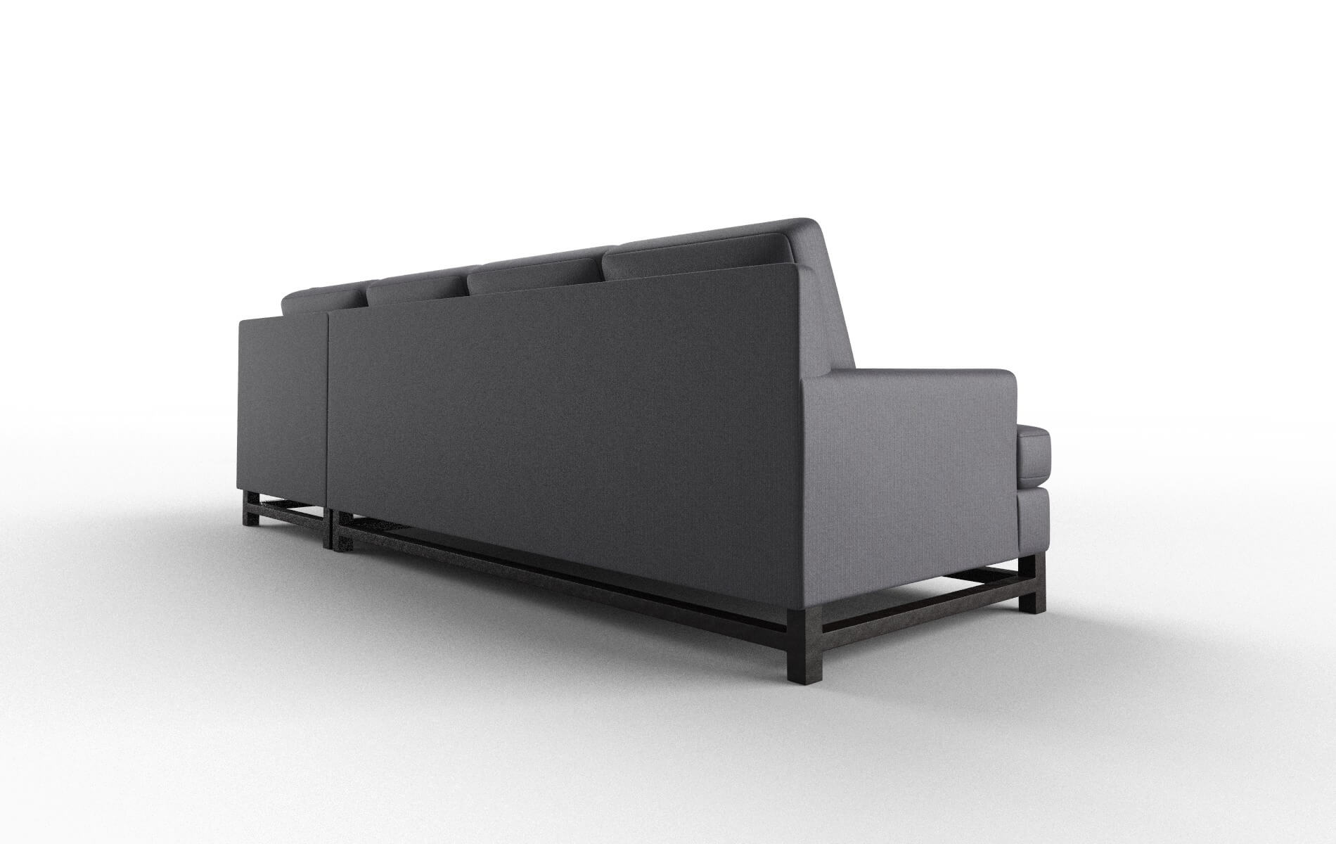 Houston Parker Charcoal Panel espresso legs 5