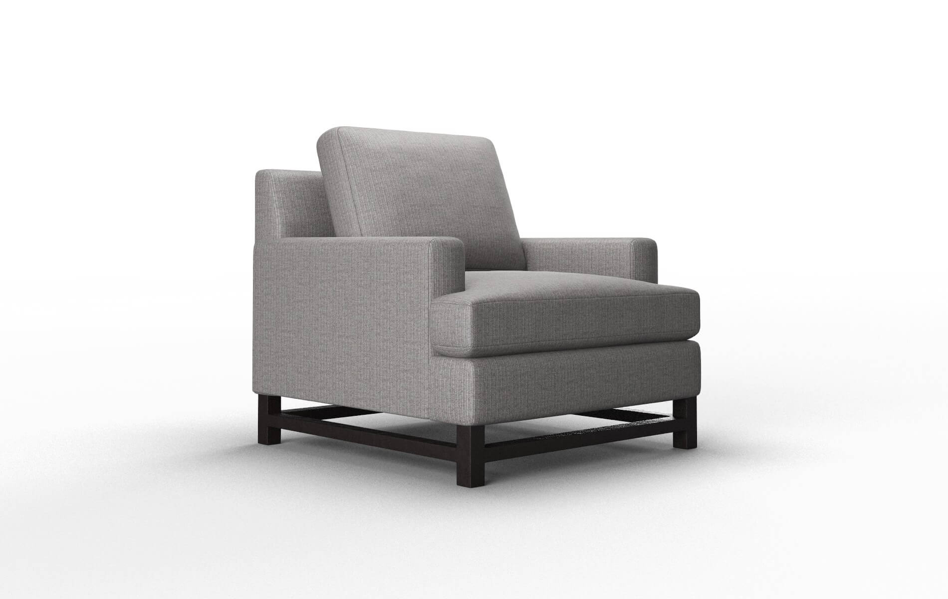 Houston Parker Graphite Chair espresso legs 2