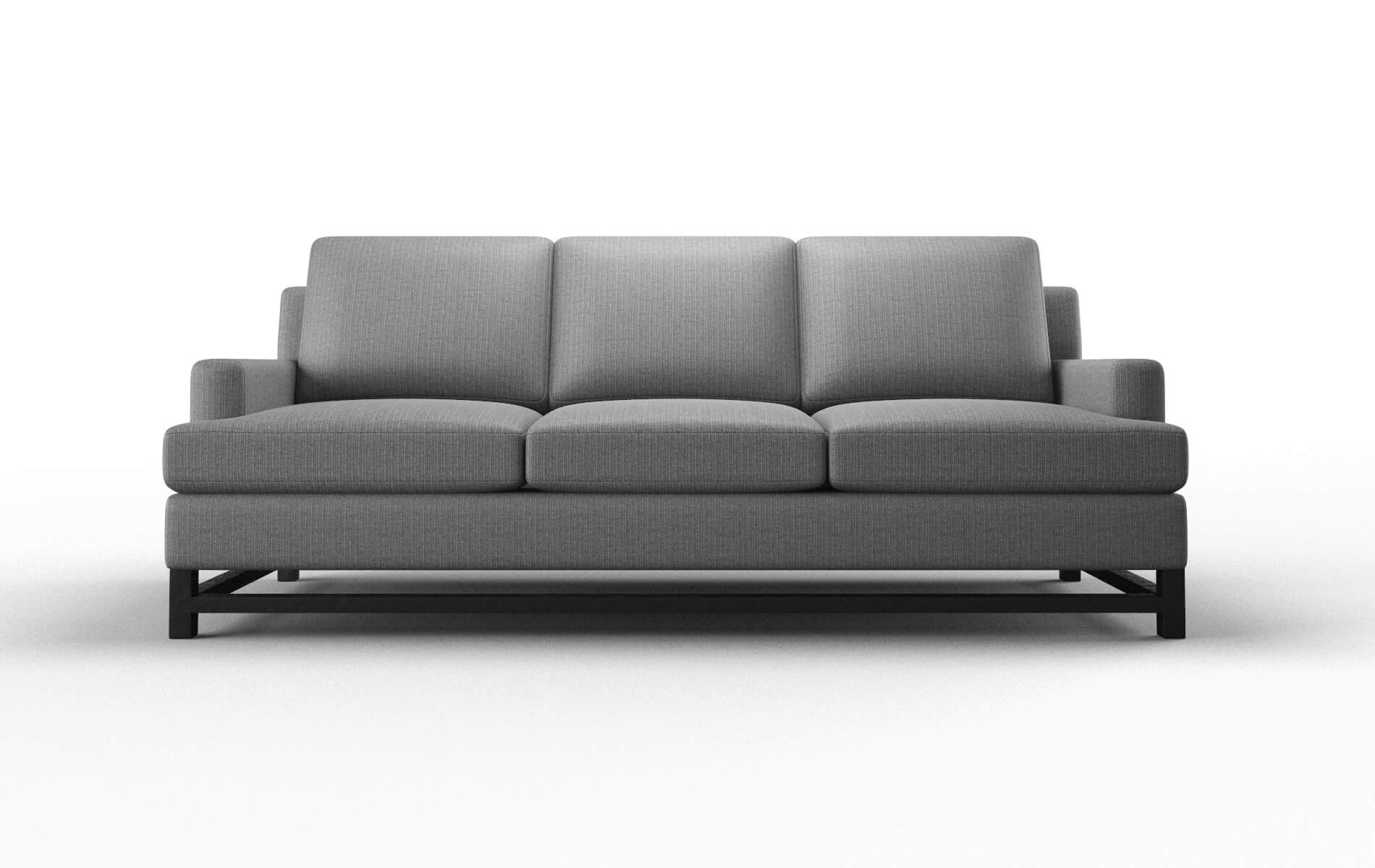 Houston Parker graphite Sofa Espresso Legs  1