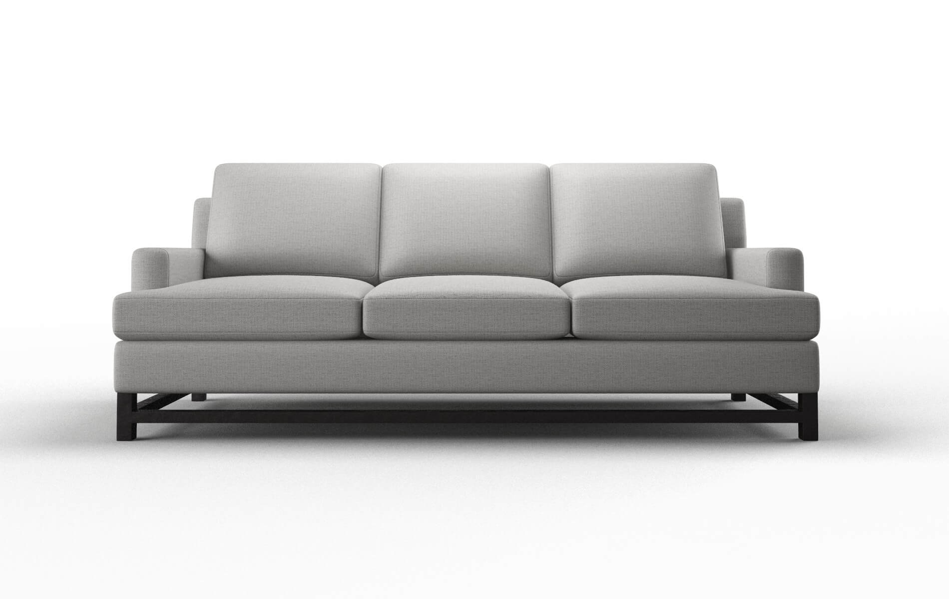 Houston Parker Silver Sofa espresso legs 1