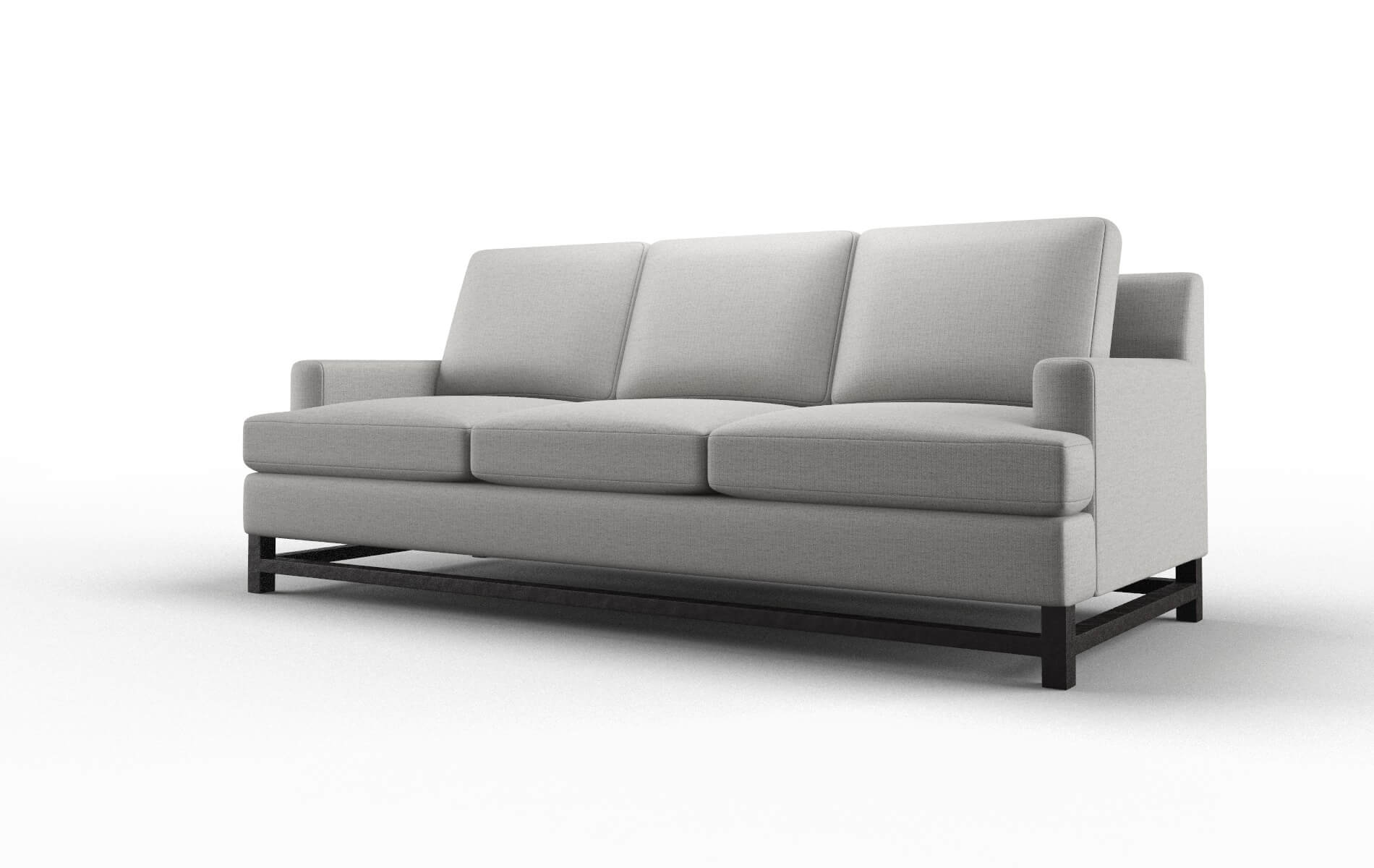 Houston Parker Silver Sofa espresso legs 4