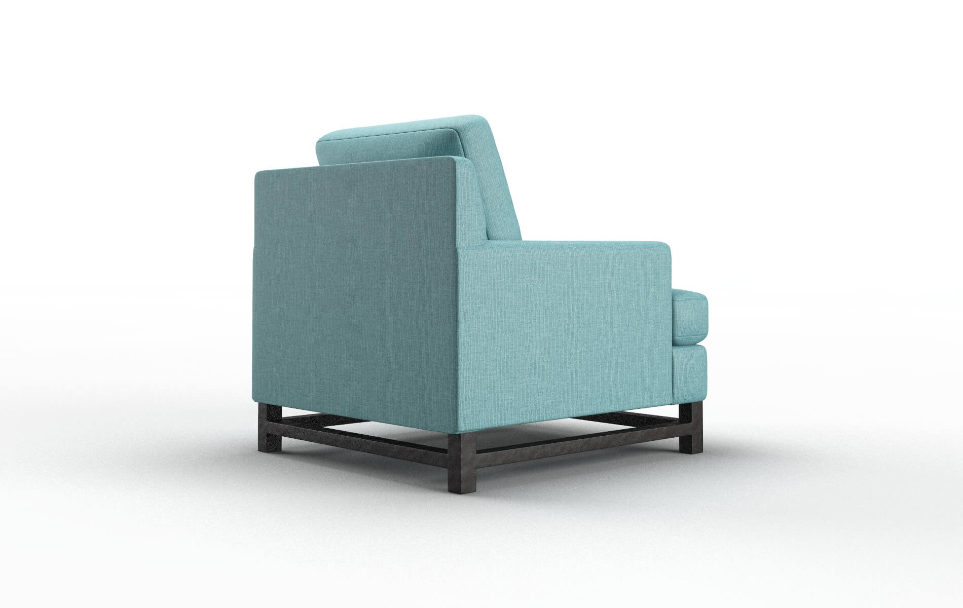 Houston Parker Turquoise Chair espresso legs 5
