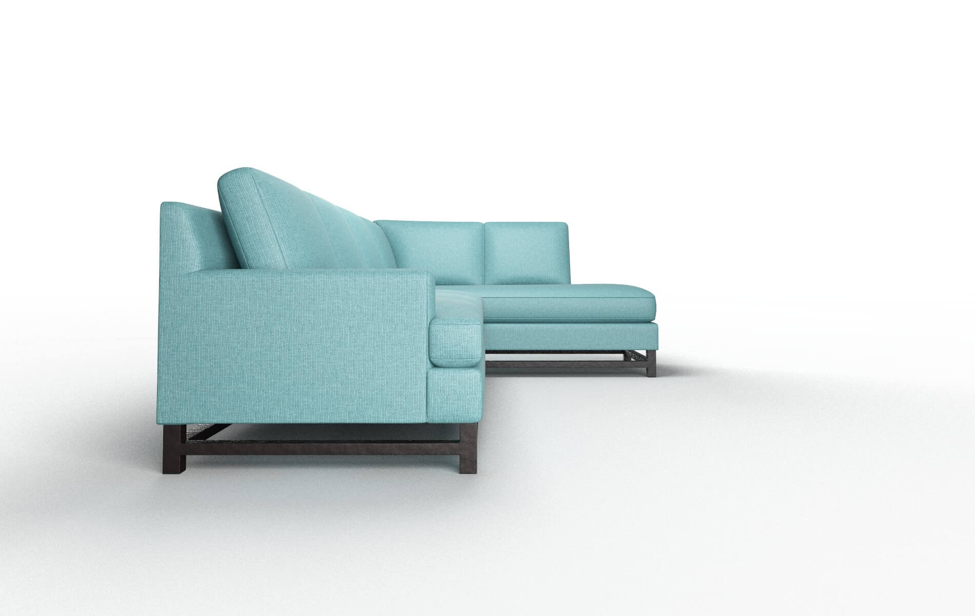 Houston Parker Turquoise Panel espresso legs 3