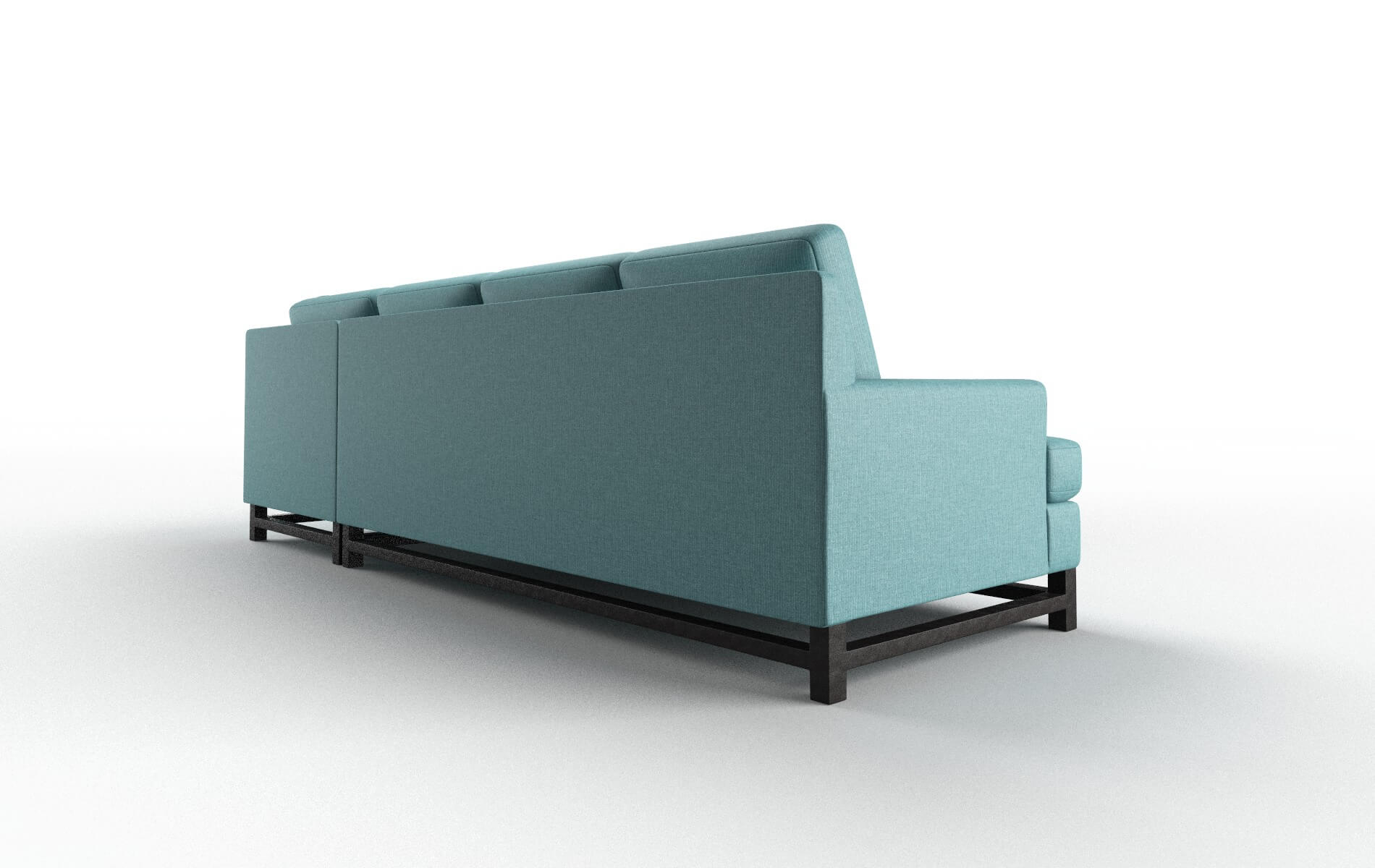 Houston Parker Turquoise Panel espresso legs 5
