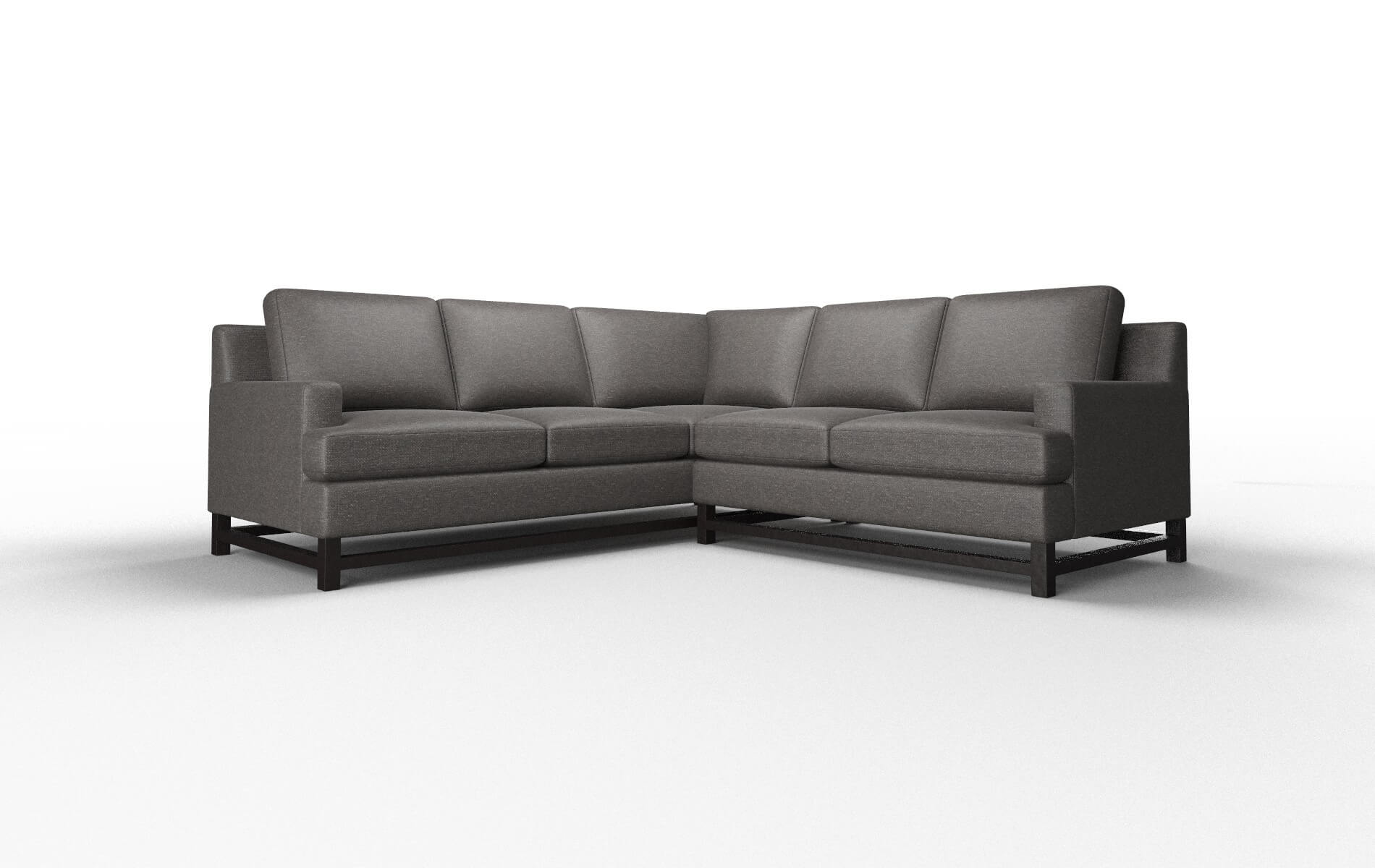 Houston Phoenix Chocolate Sectional espresso legs 1