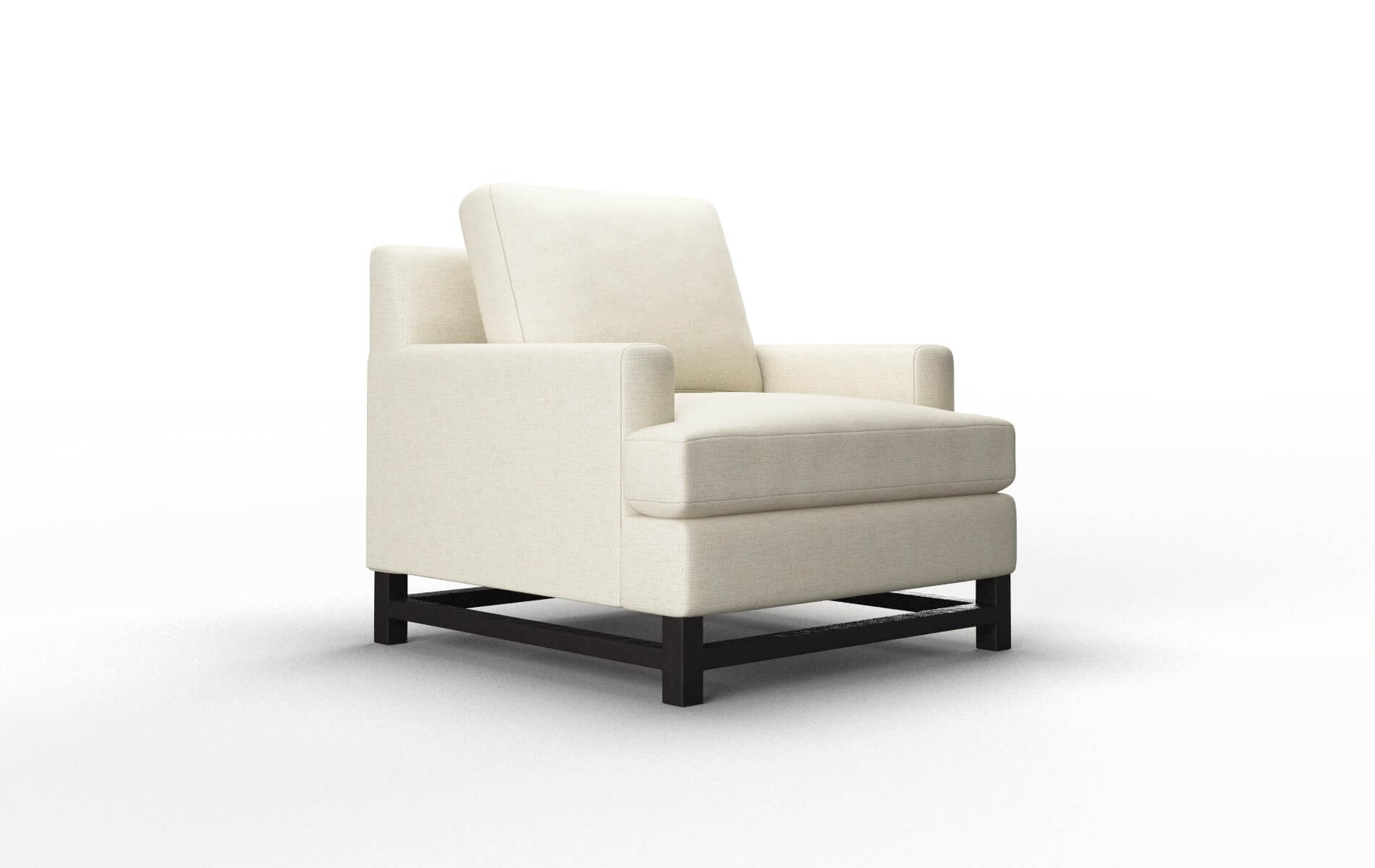 Houston Phoenix Ivory Chair espresso legs 2