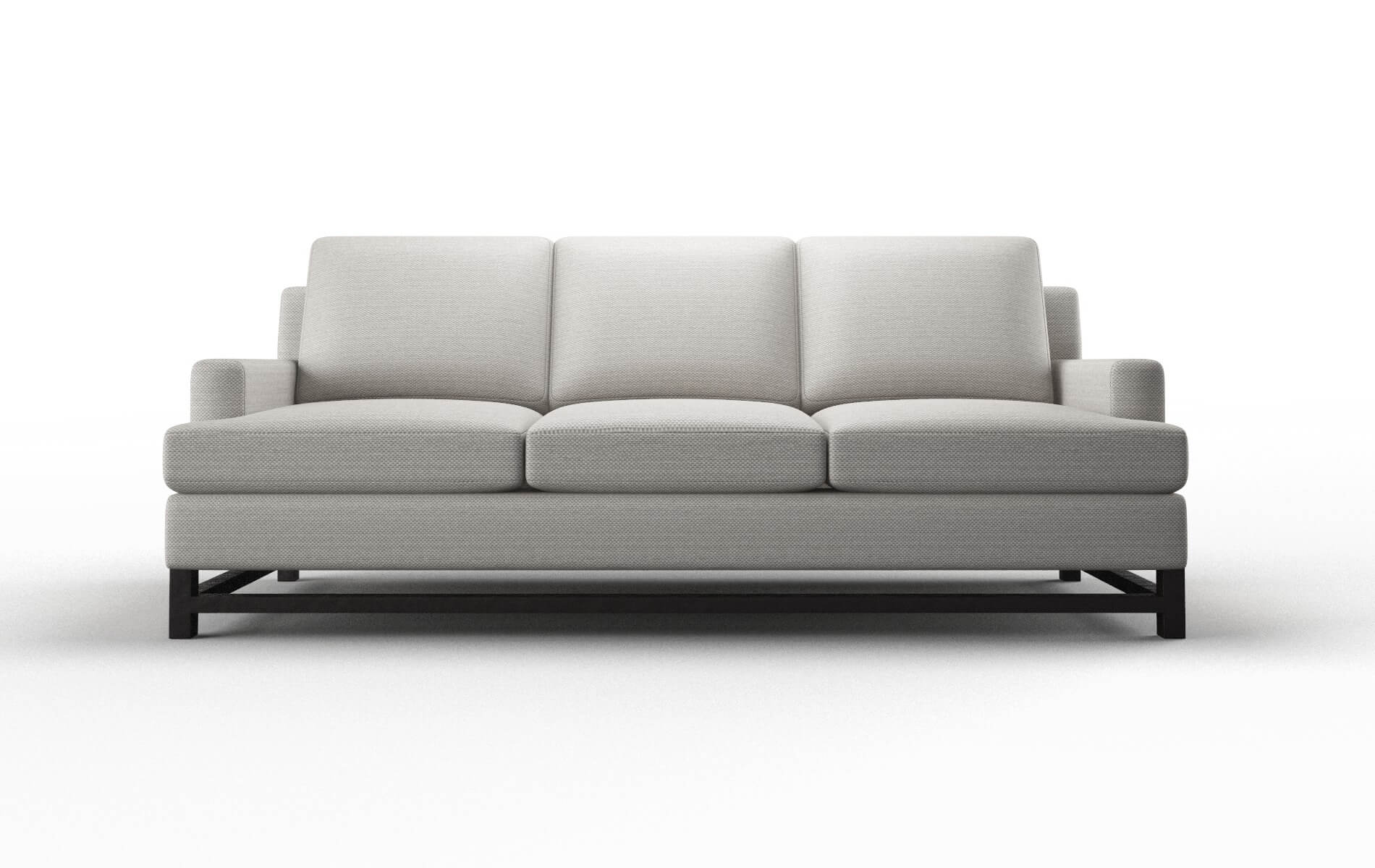 Houston Phoenix Silver Sofa espresso legs 1