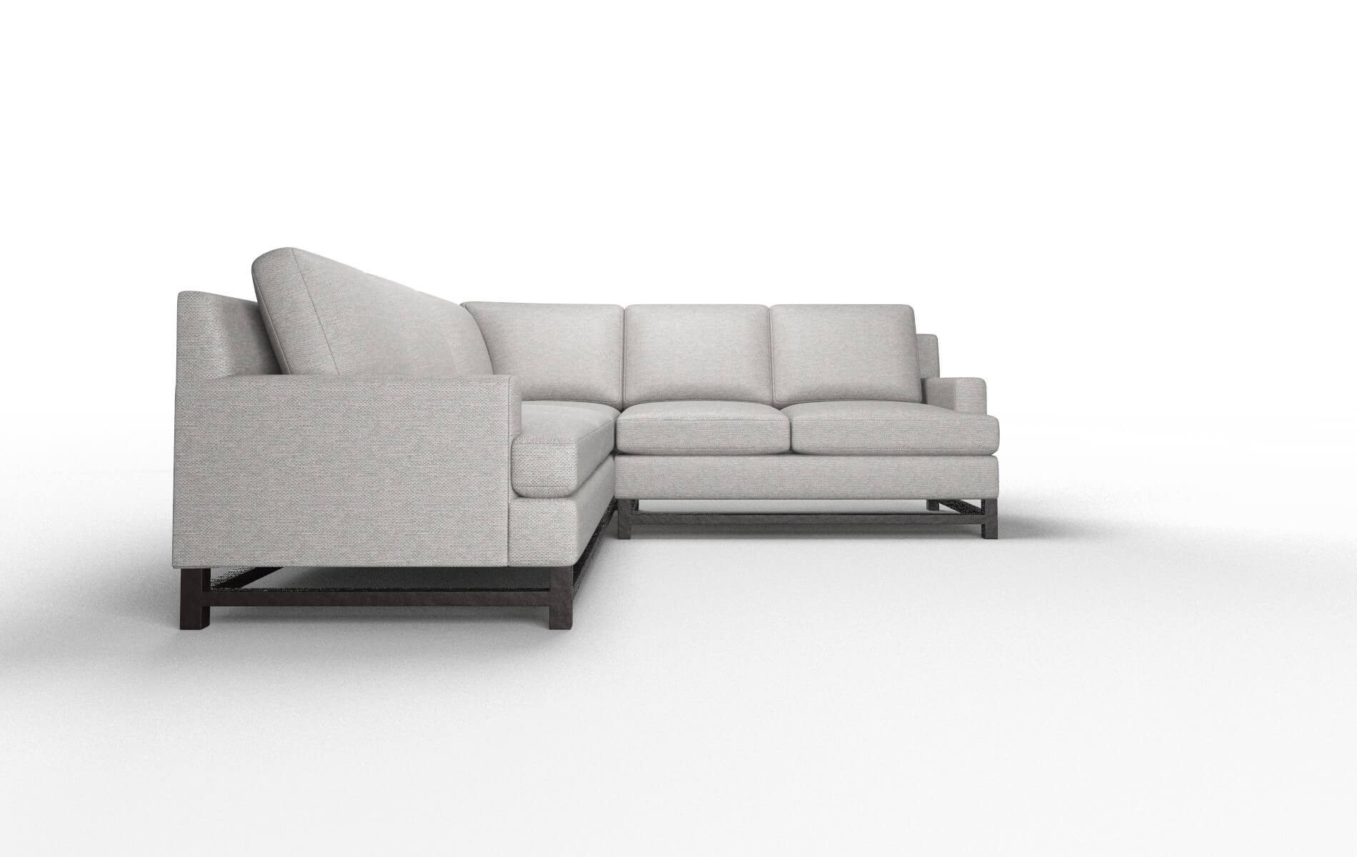 Houston Phoenix Smoke Sectional espresso legs 2