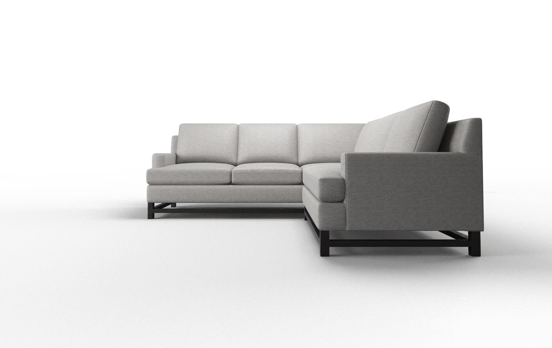 Houston Phoenix Smoke Sectional espresso legs 5