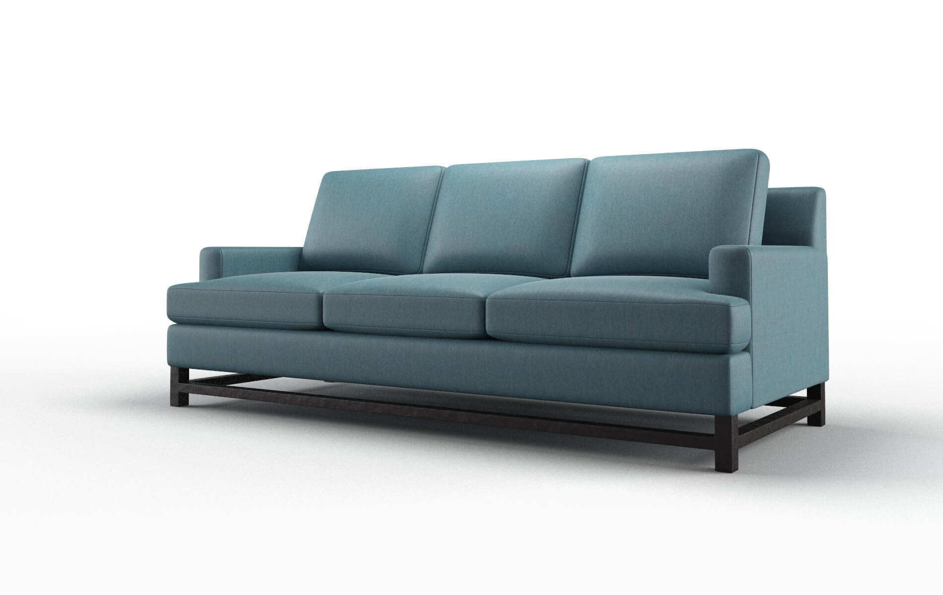 Houston Portland Prussian Sofa espresso legs 4