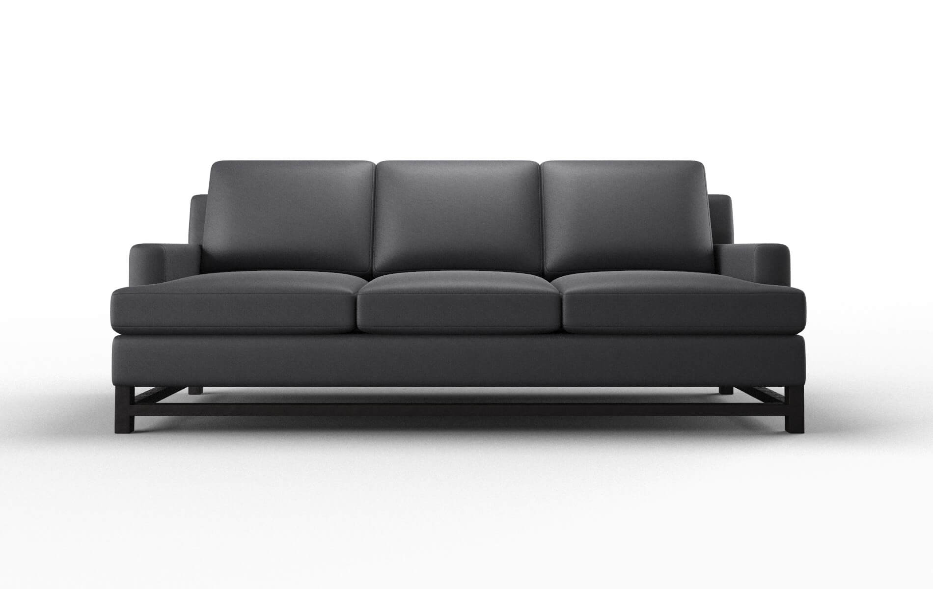 Houston Redondo Navy Sofa espresso legs 1