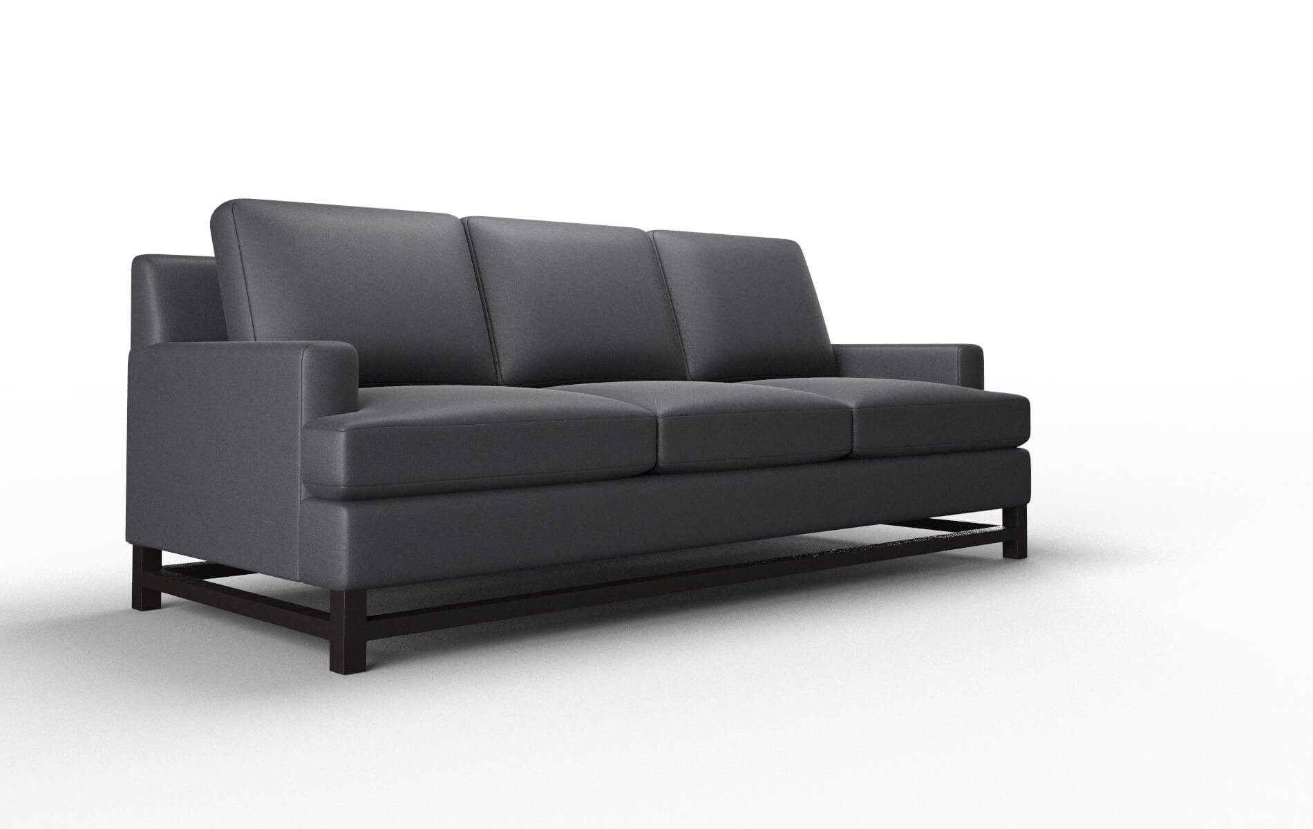 Houston Redondo Navy Sofa espresso legs 2