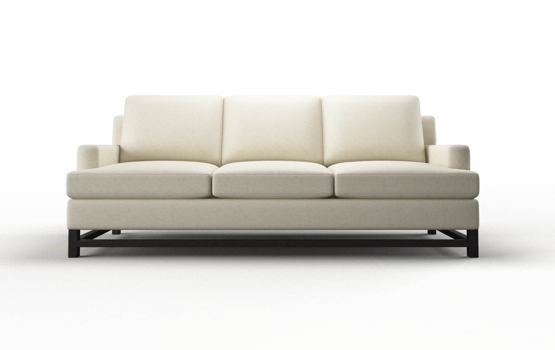 Houston Redondo Oyster Sofa espresso legs 1